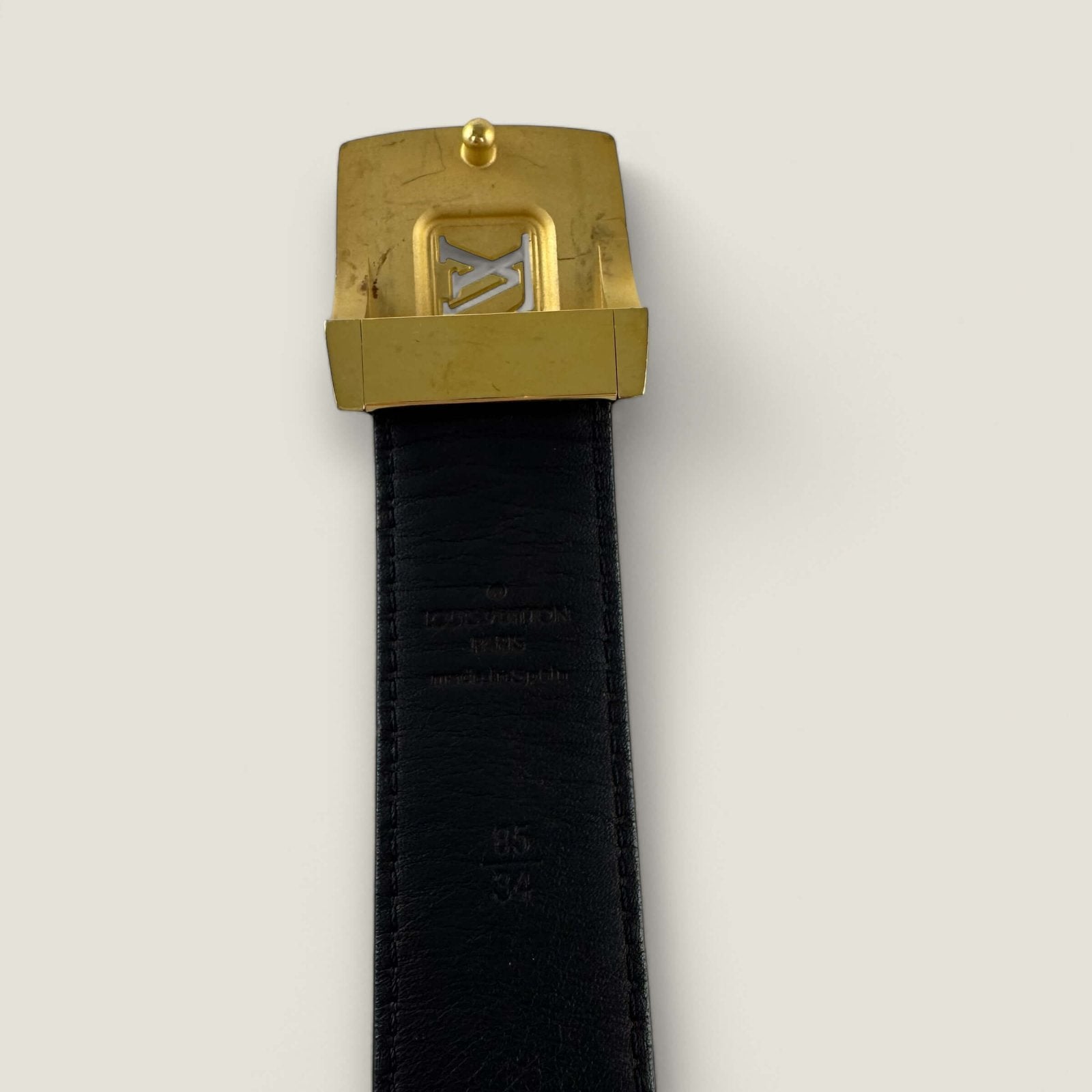 vintage Louis Vuitton belt authentic