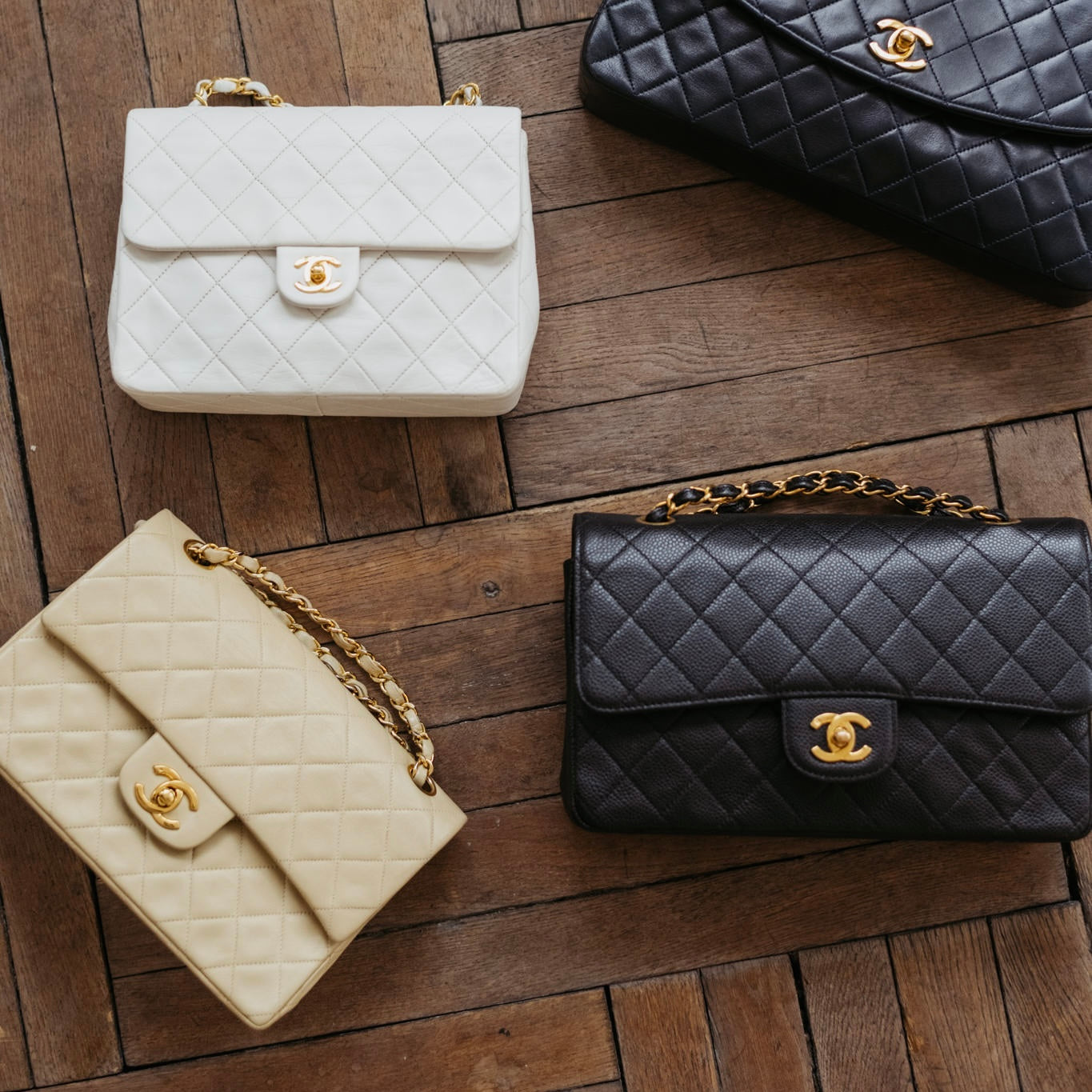 vintage Chanel classic flap bags buy