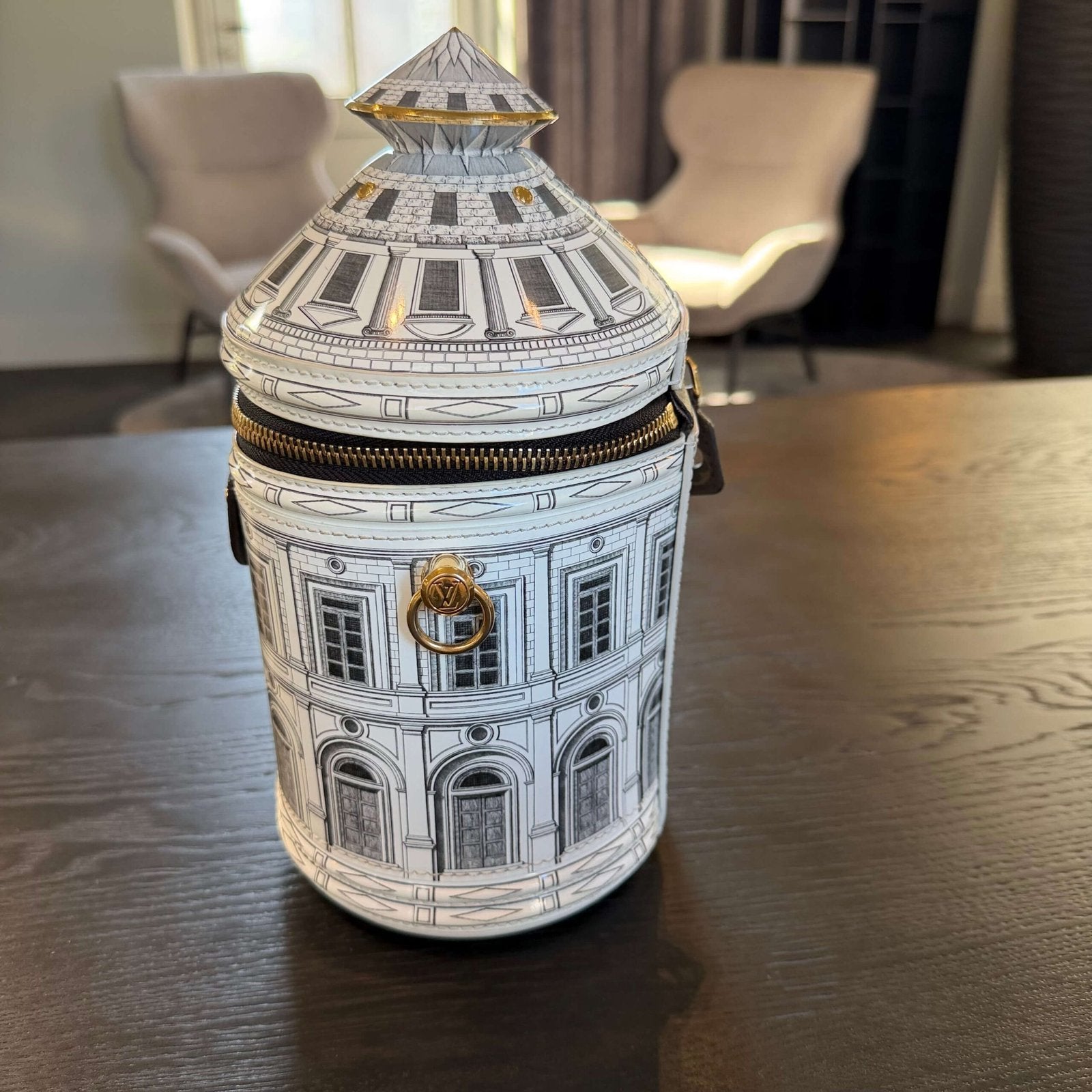 rare Louis Vuitton Fornasetti Cannes Vase Architettura from 2021