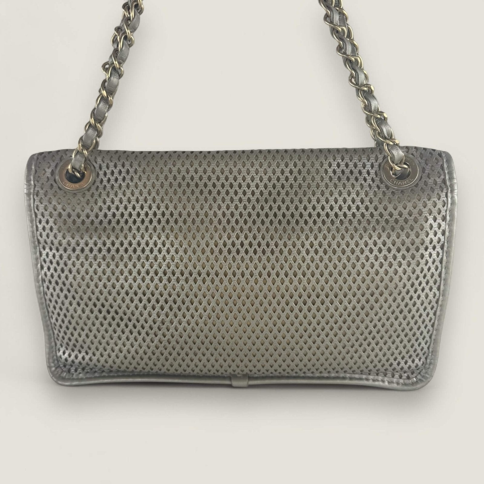 Achterkant Chanel flapbag