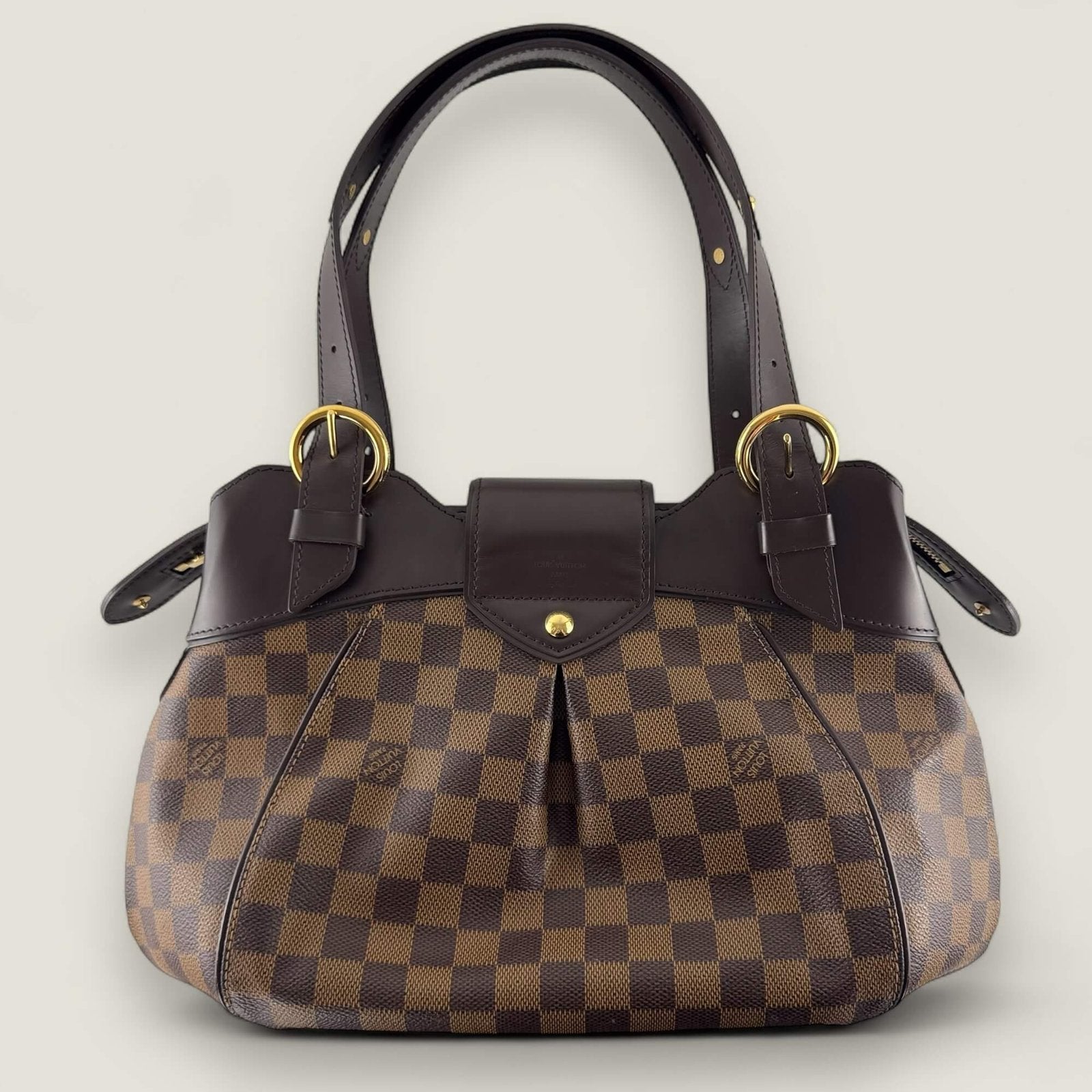 Achterkant originele Louis Vuitton Sistina PM