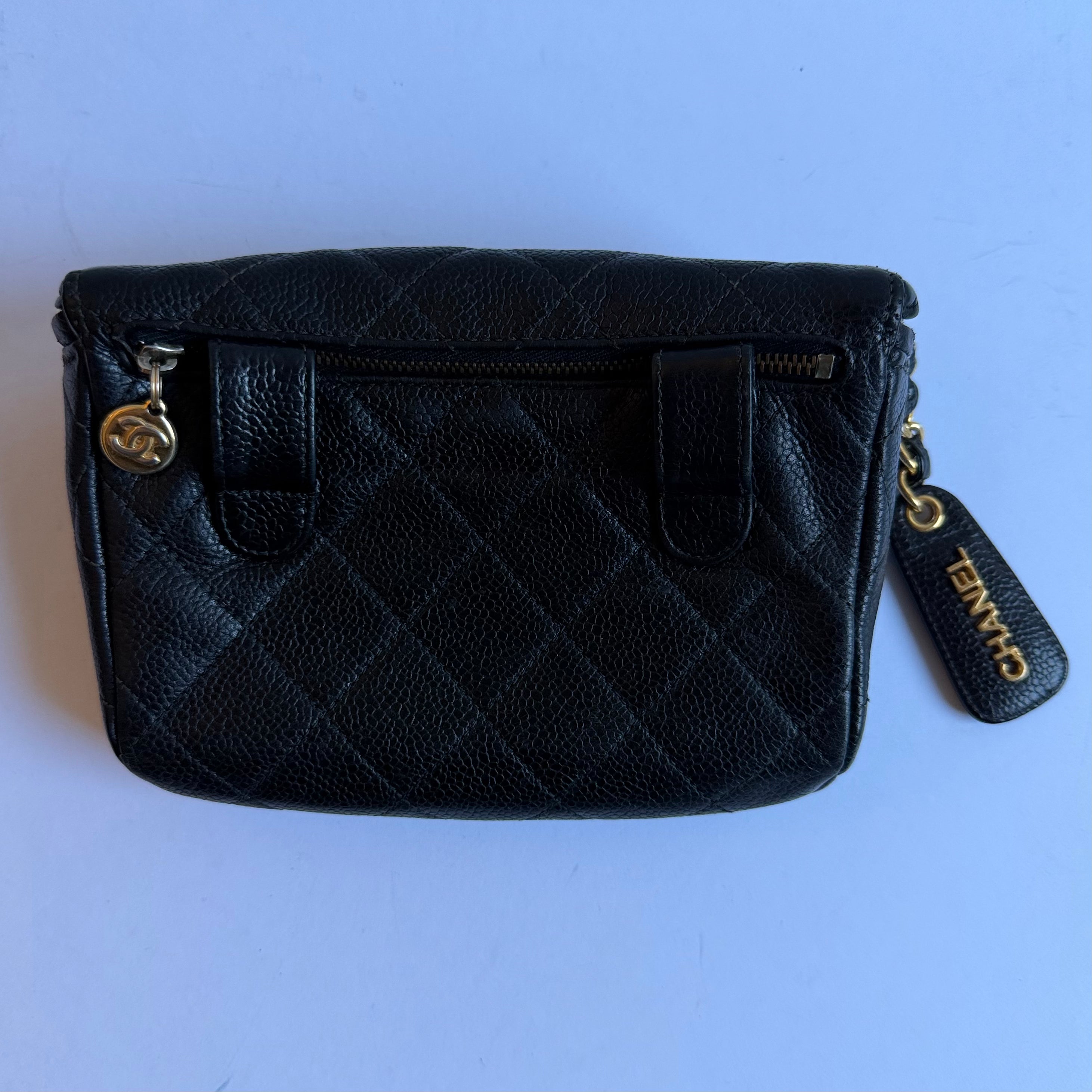 Authentiek Chanel vintage designer heuptasje details