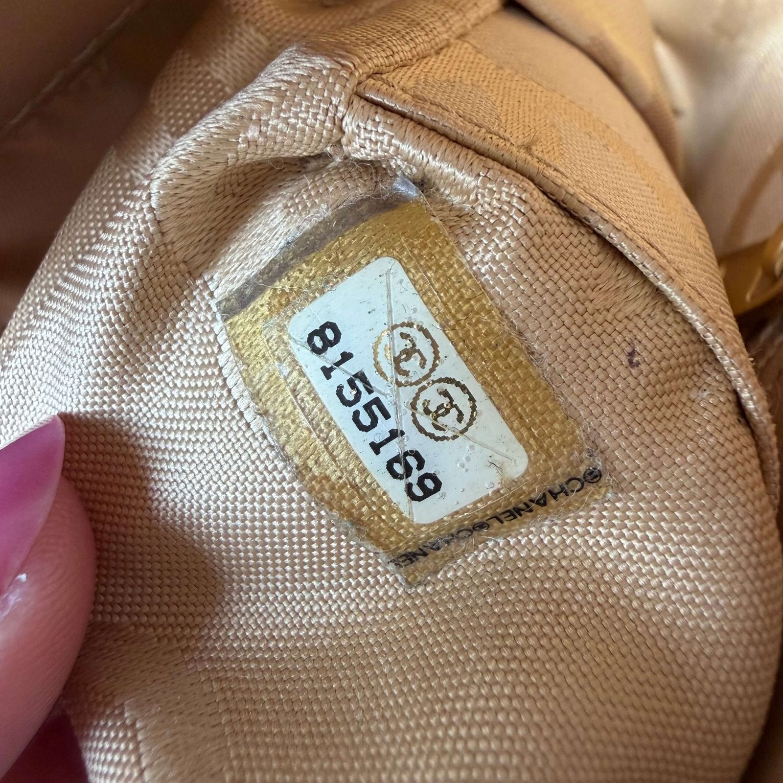 Authentieke Chanel tas serienummer