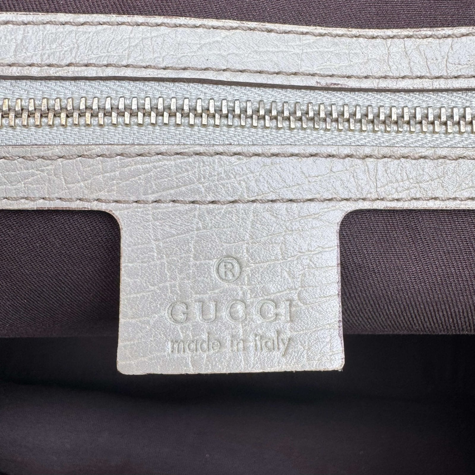 Authentieke Gucci tas logo