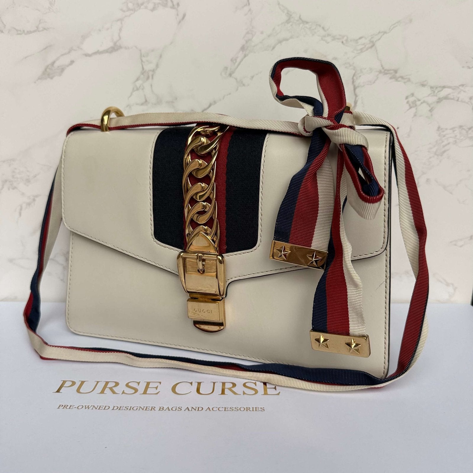 Authentieke Gucci tas tweedehands