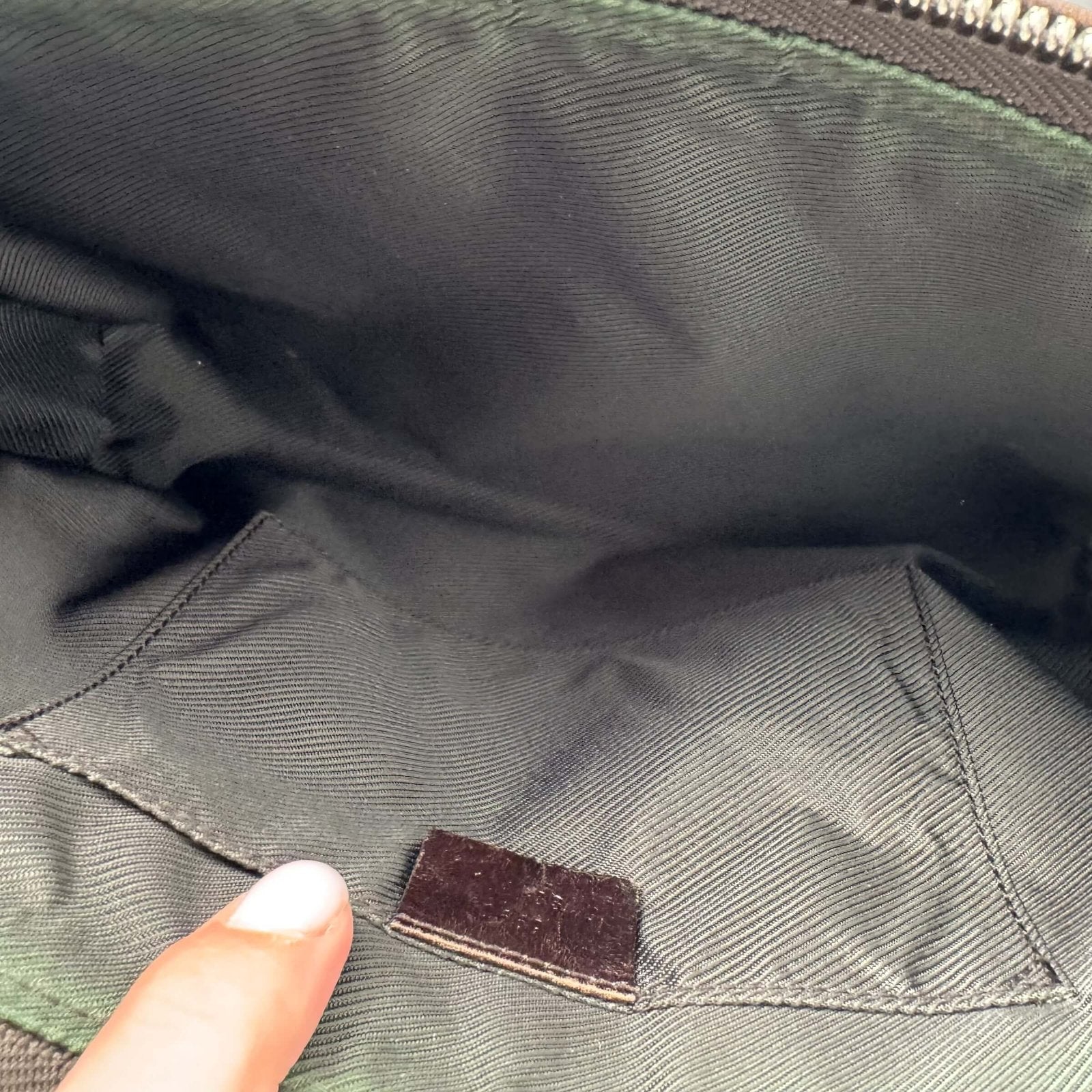 Authentic Gucci toiletry bag