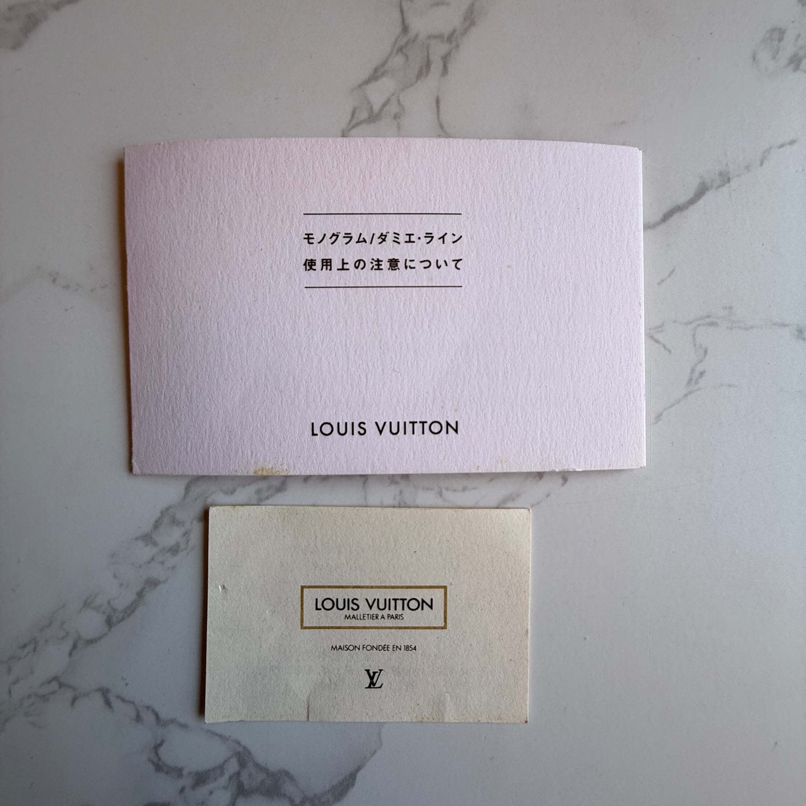 Authentieke Louis Vuitton handtas en boooklet
