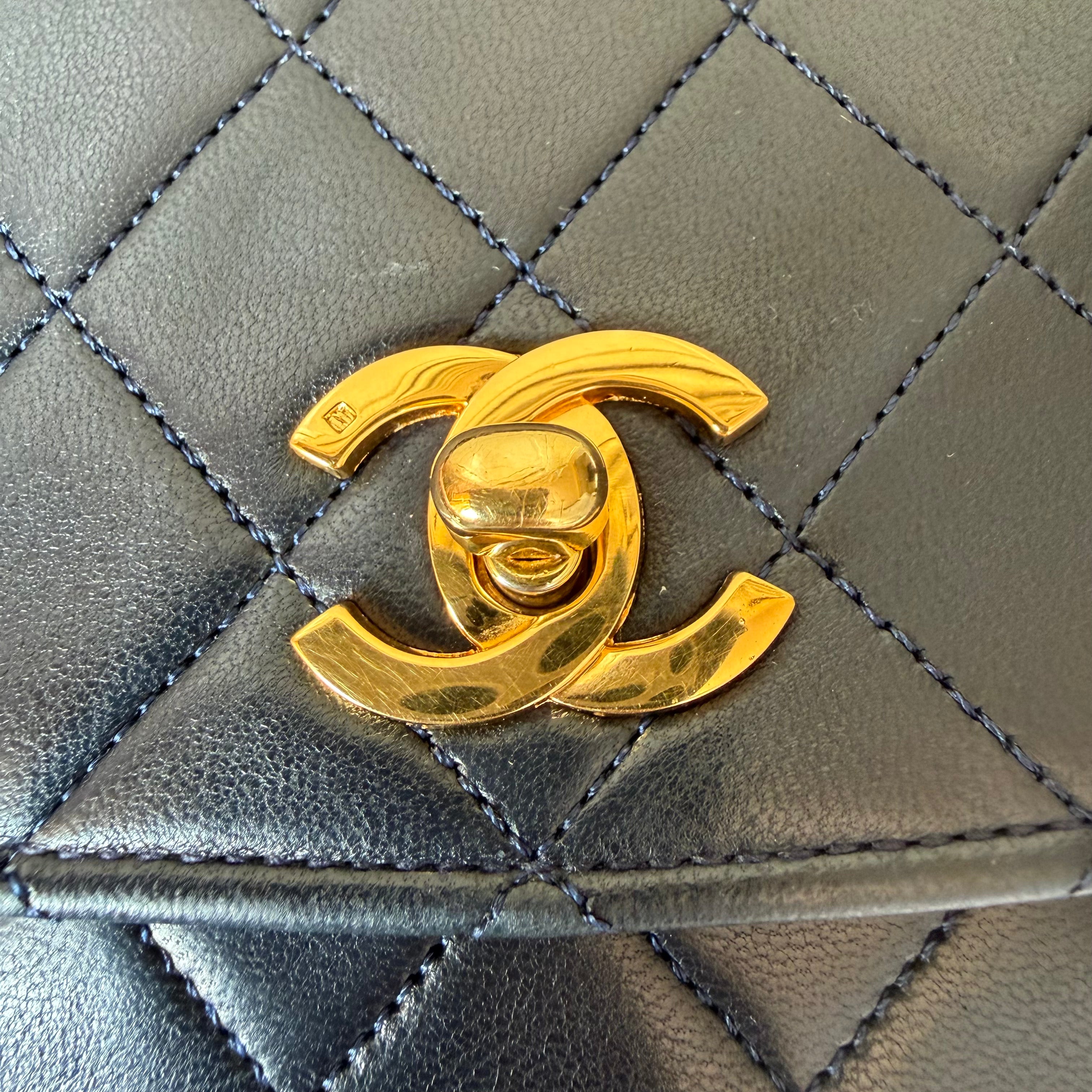 Authentic Chanel bag with 24K gold-plated hardware