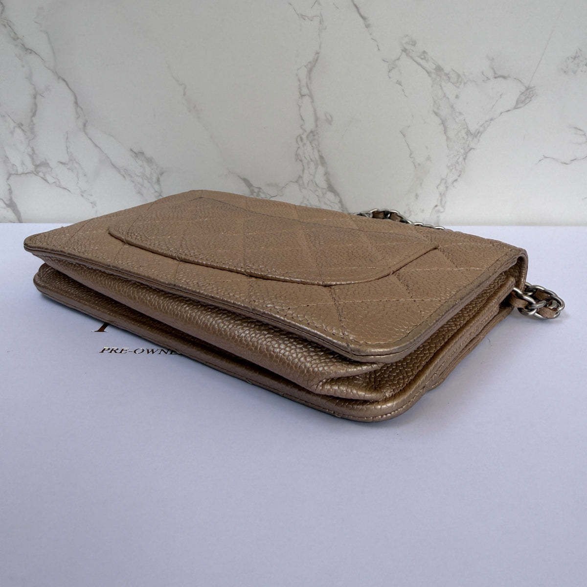 Authentieke tweedehands Chanel wallet on chain
