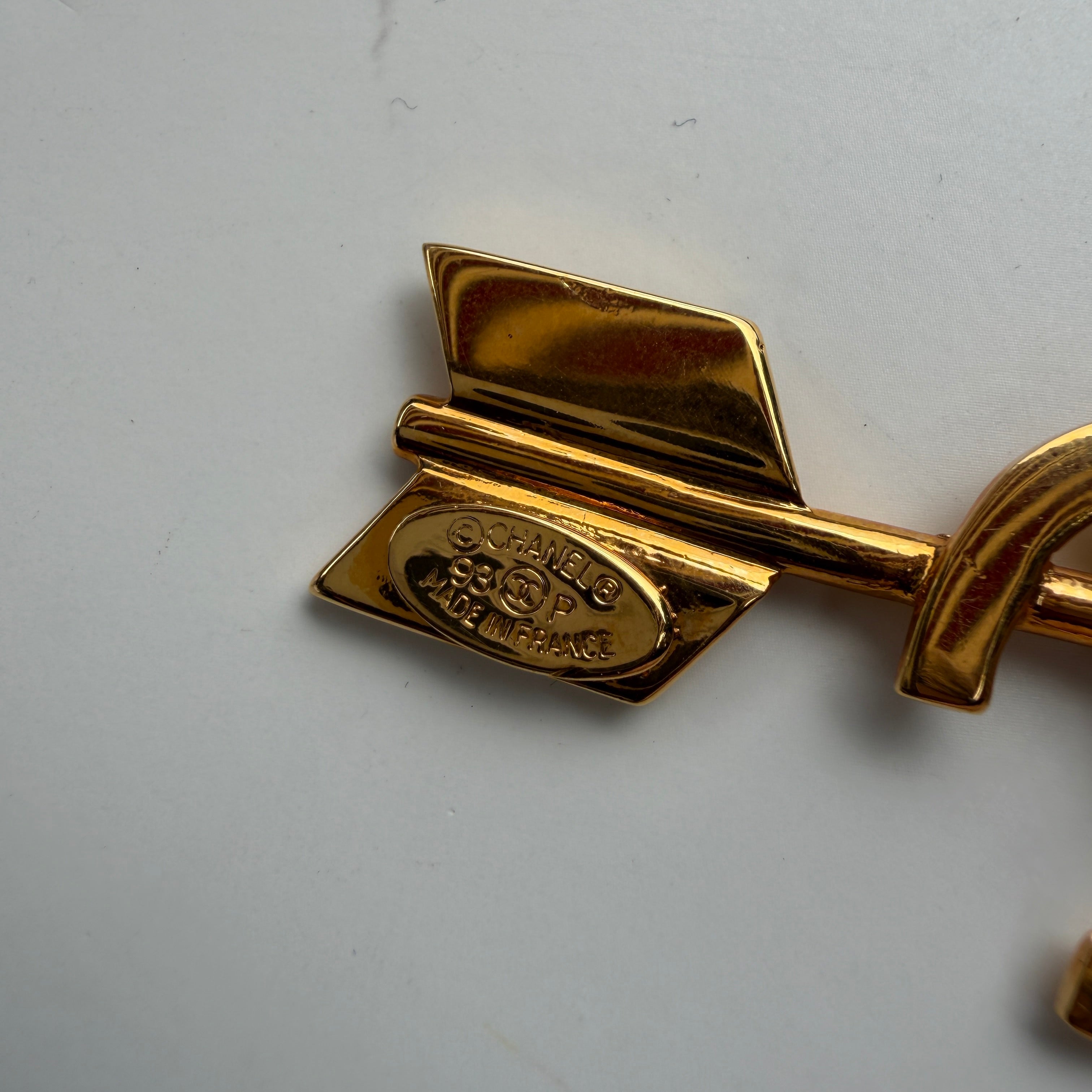 Authentieke unieke Vintage Chanel broche 
