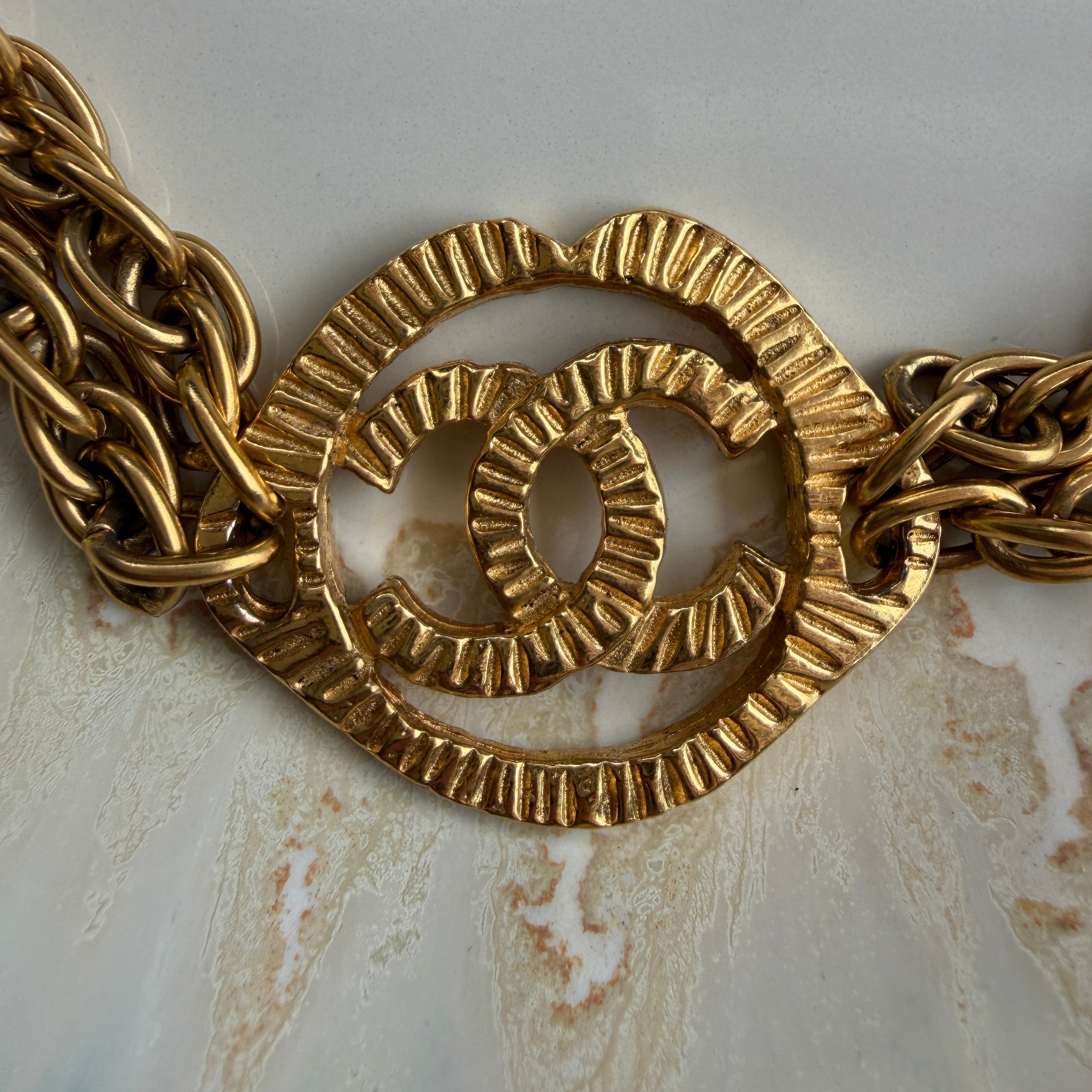 Authentieke vintage Chanel ketting