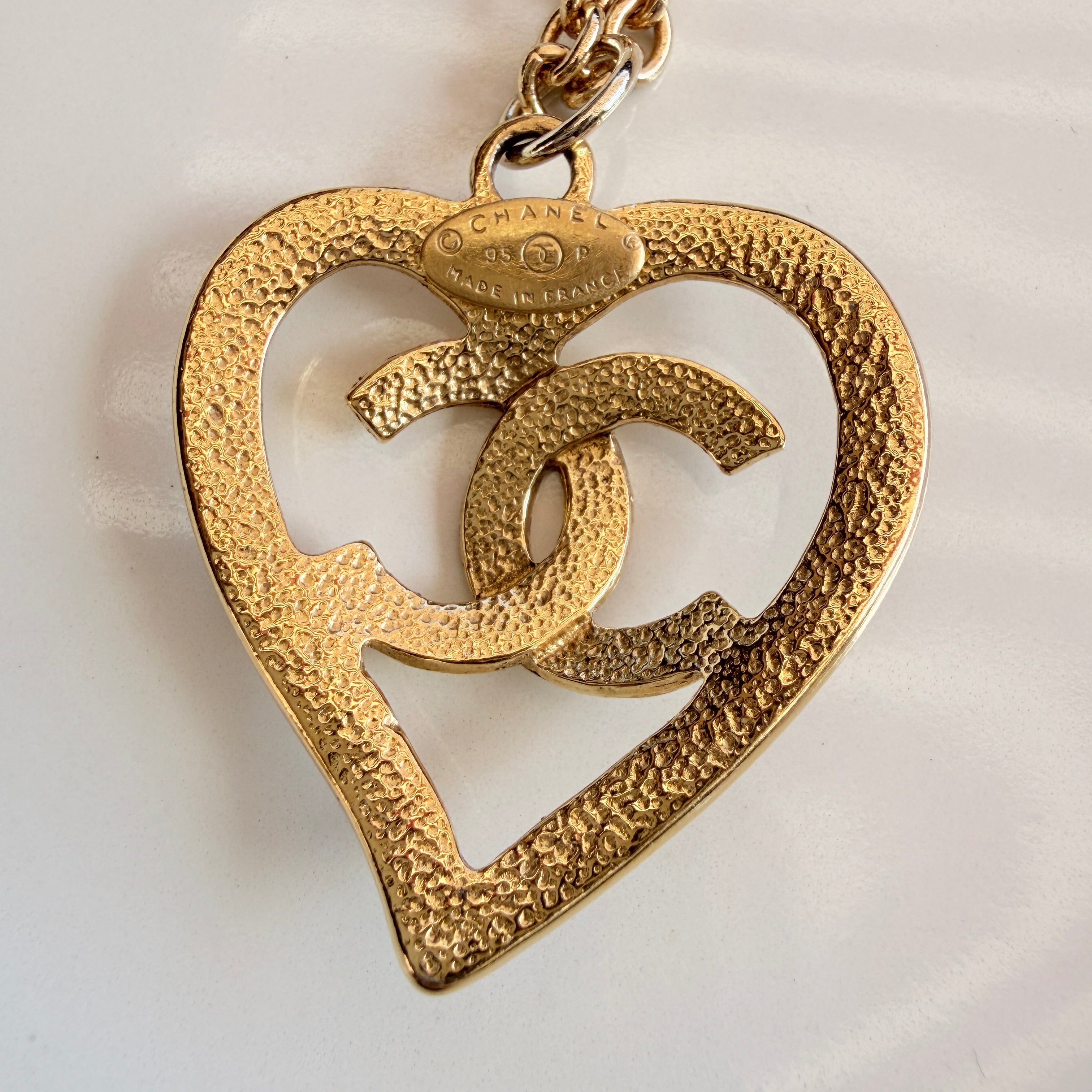 Authentieke vintage Chanel ketting barbie collectie 1995