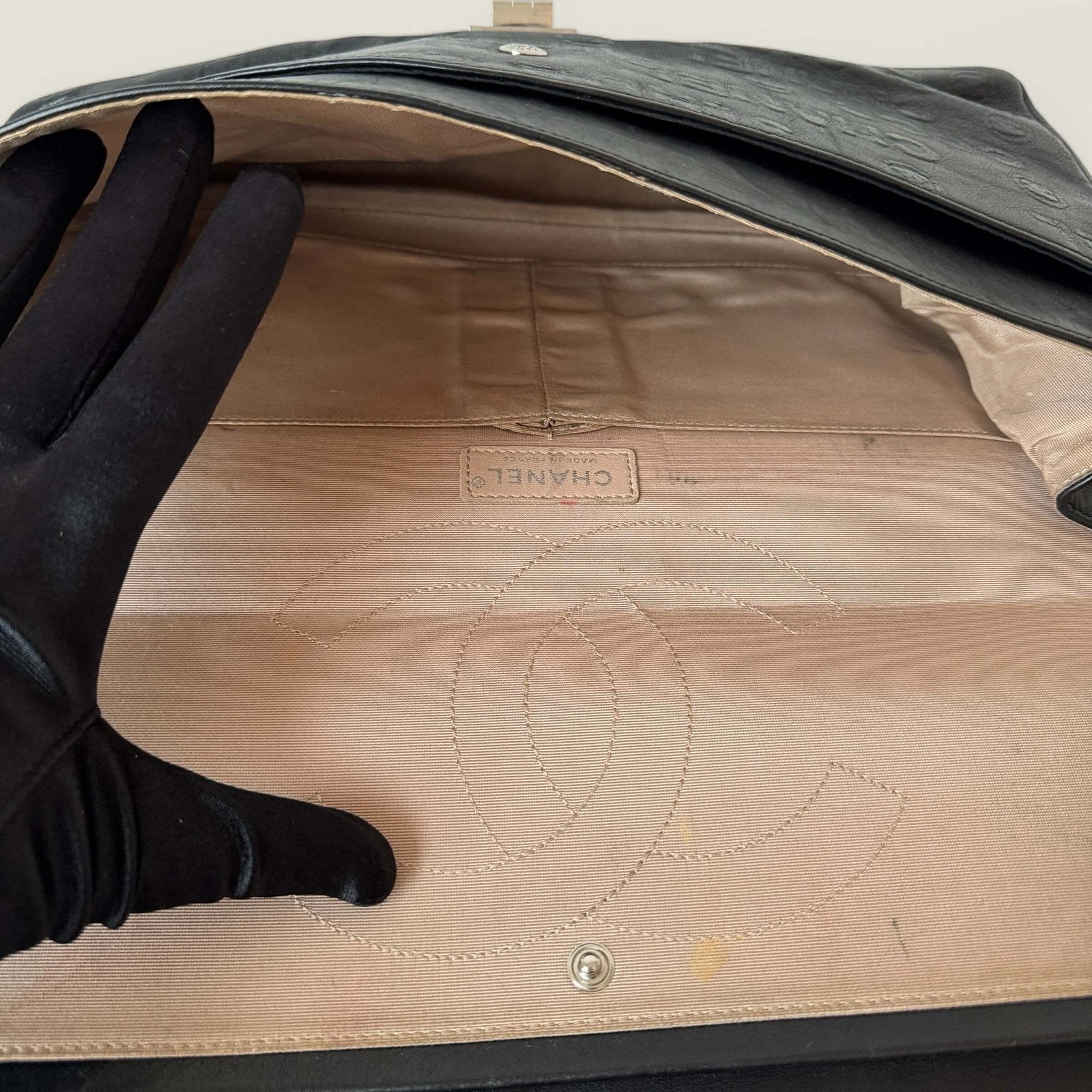 Inside Pre-owned Chanel bag