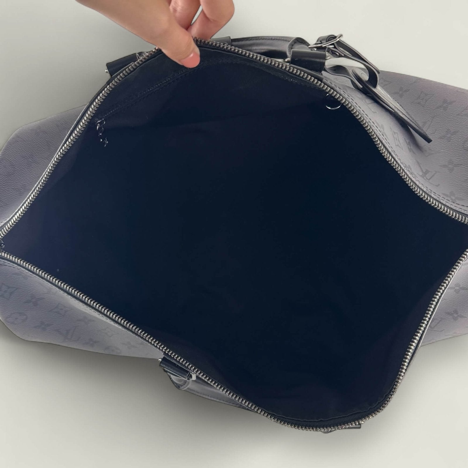 Interior authentic Louis Vuitton bag