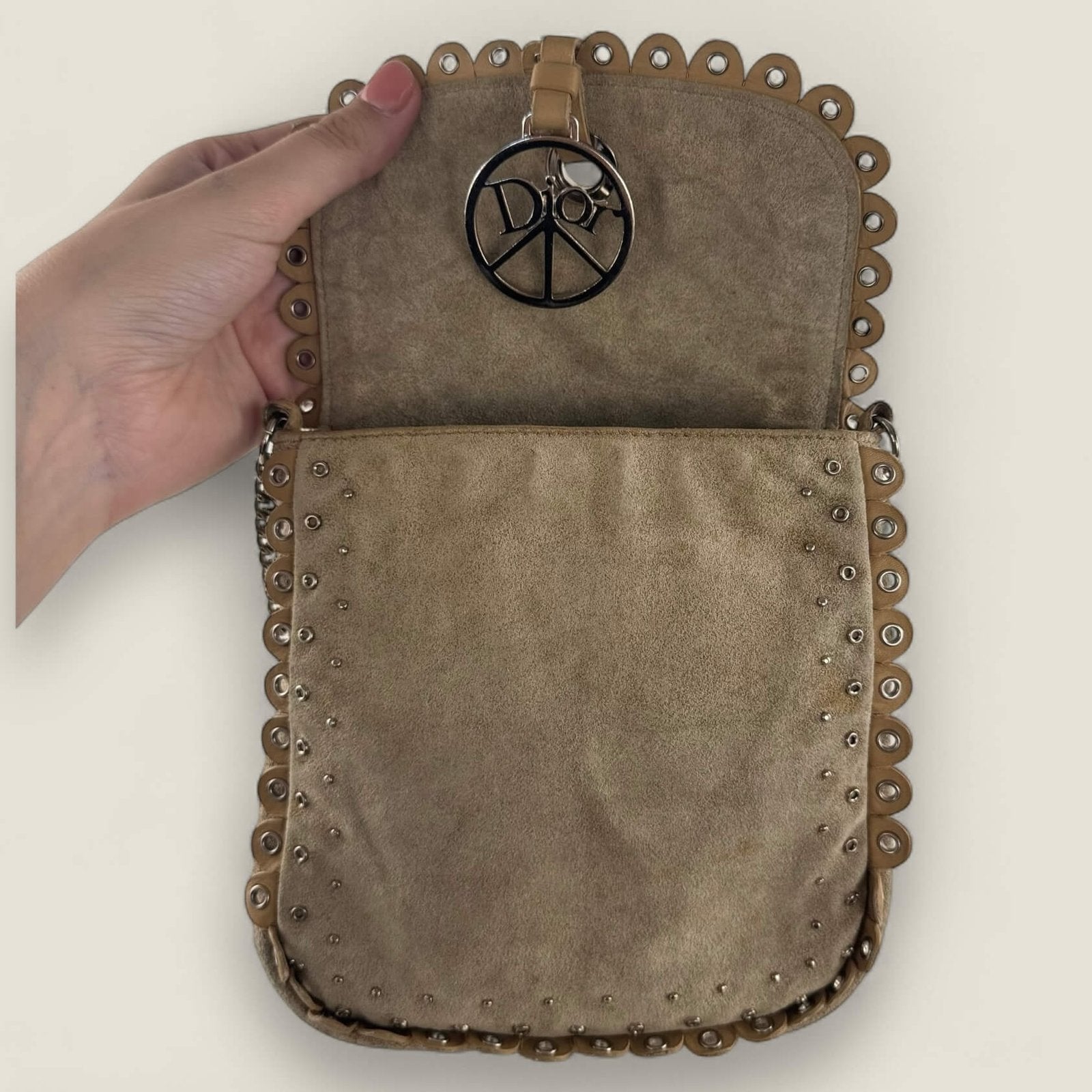 Interior original Christian Dior bag