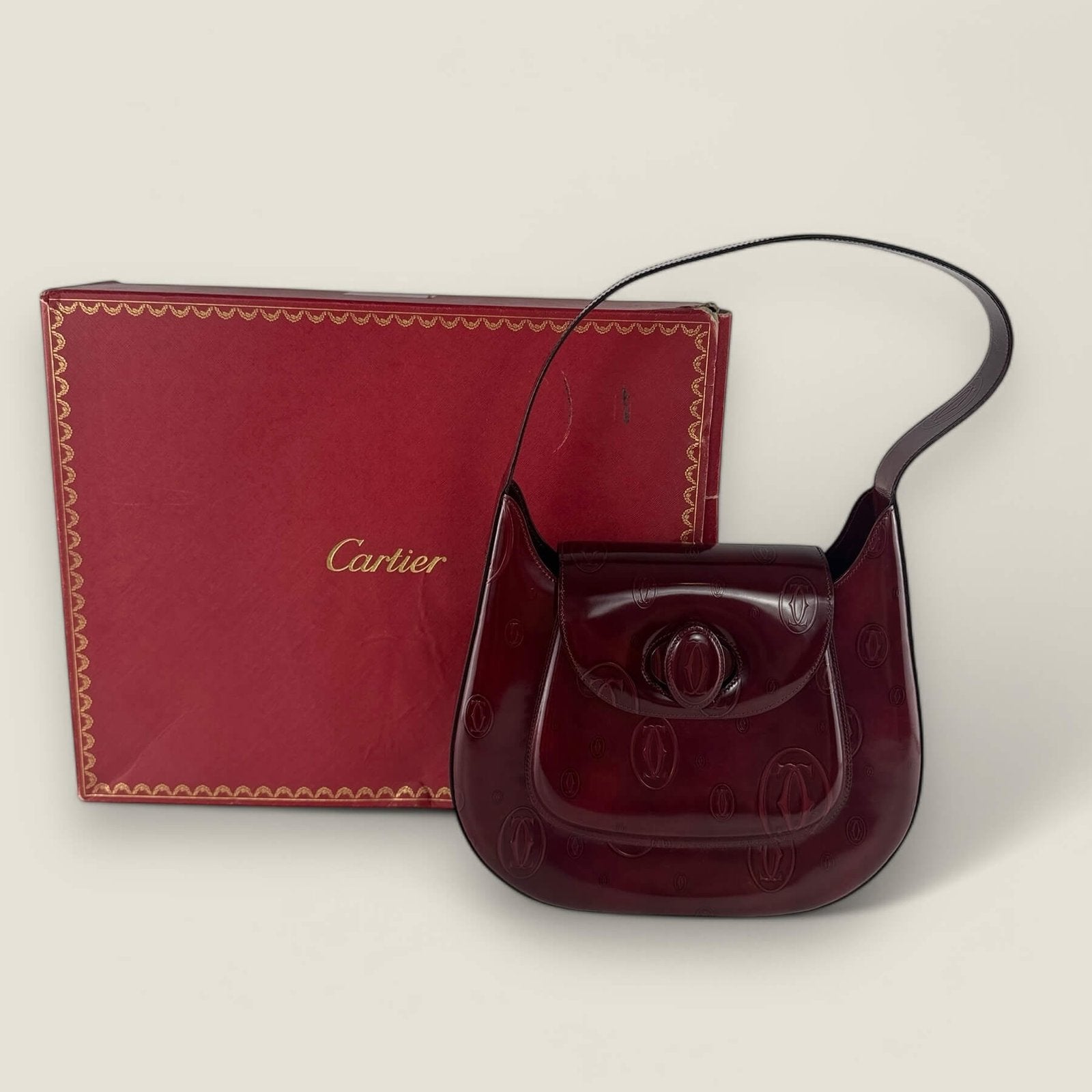 Cartier tas met originele doos vintage