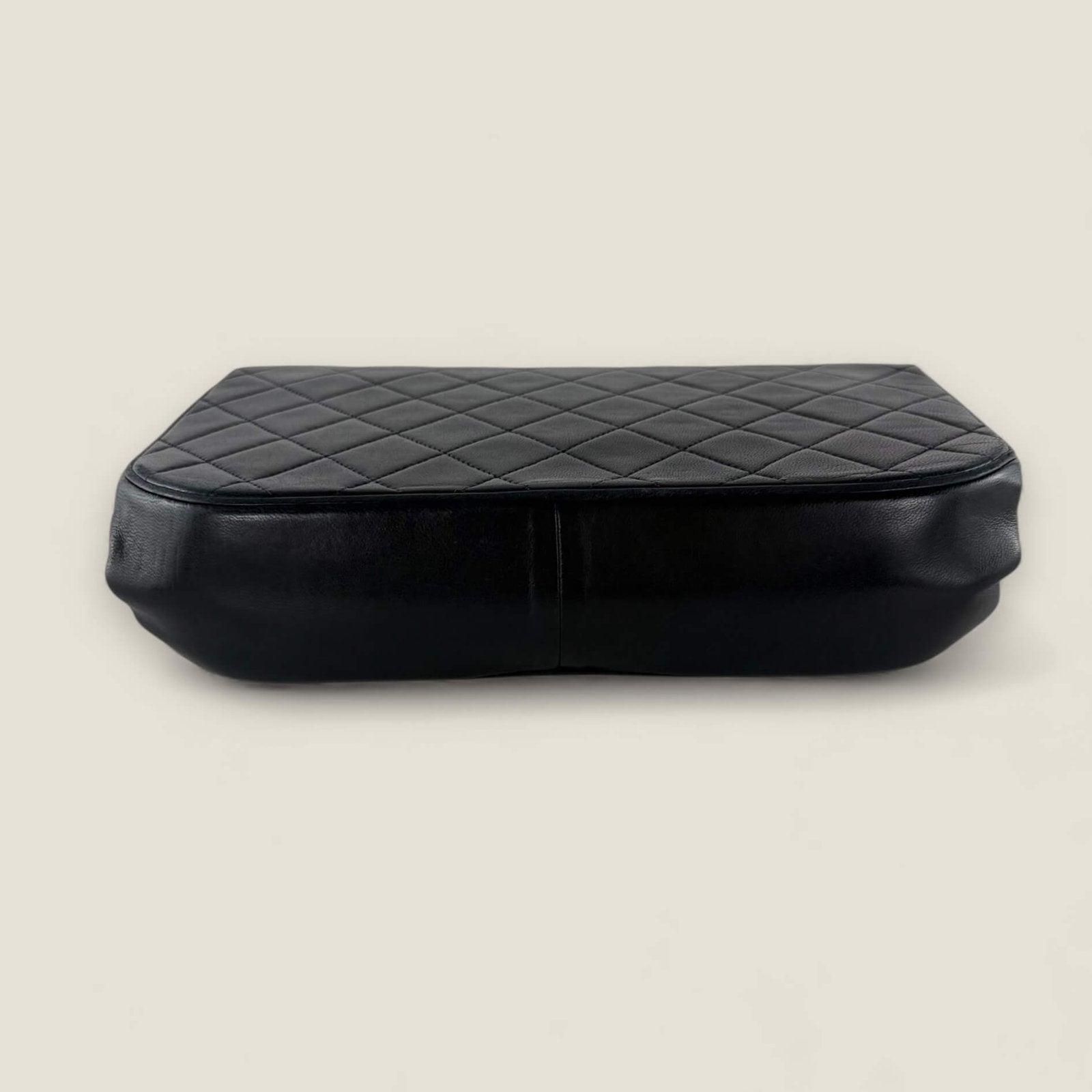 Chanel Double Flap Half Moon bag bottom