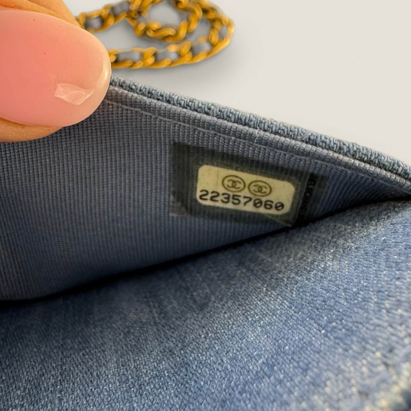 Chanel WOC 2016-2017 serial number
