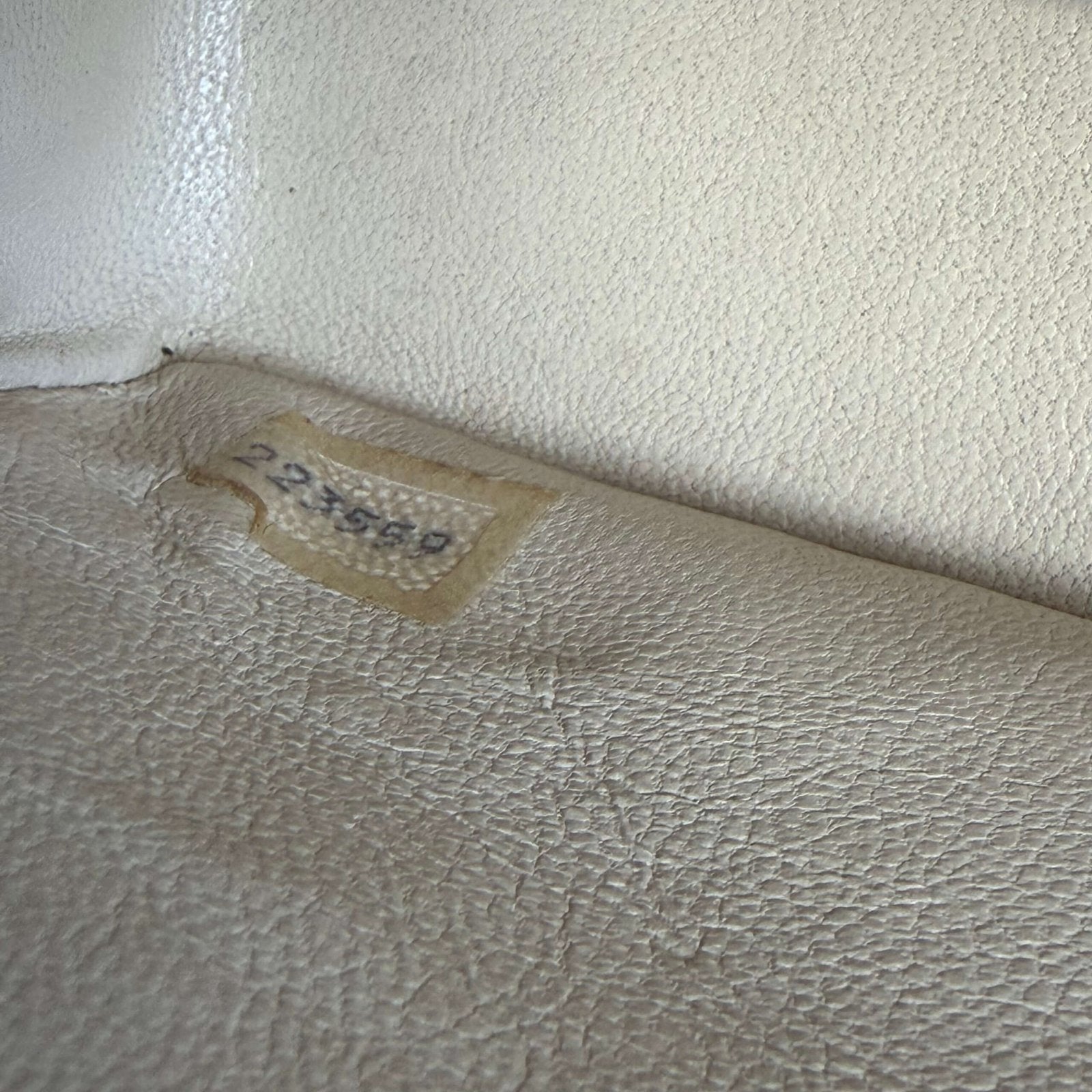 Chanel classic flap bag serial number detail