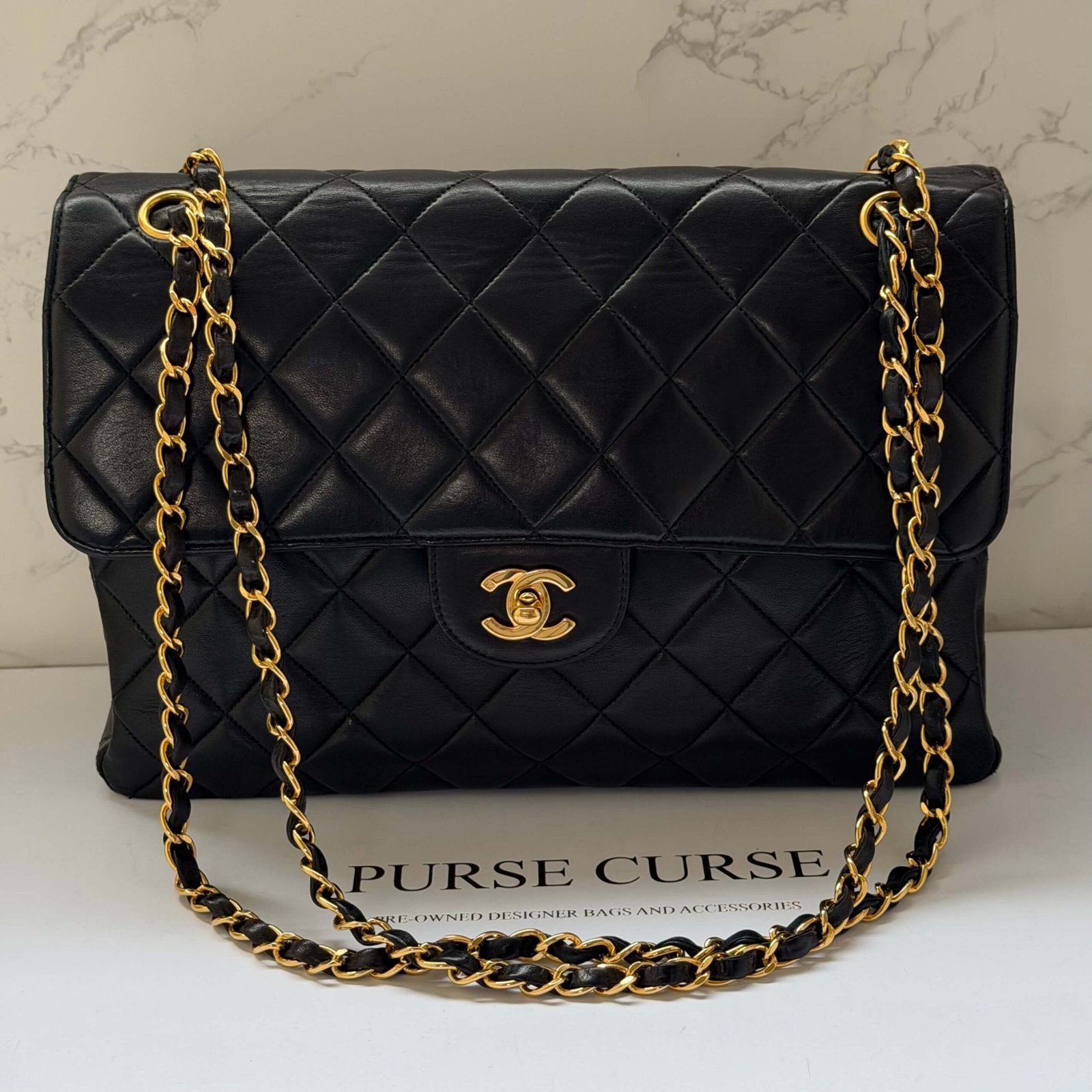 Chanel double sided bag iconic model