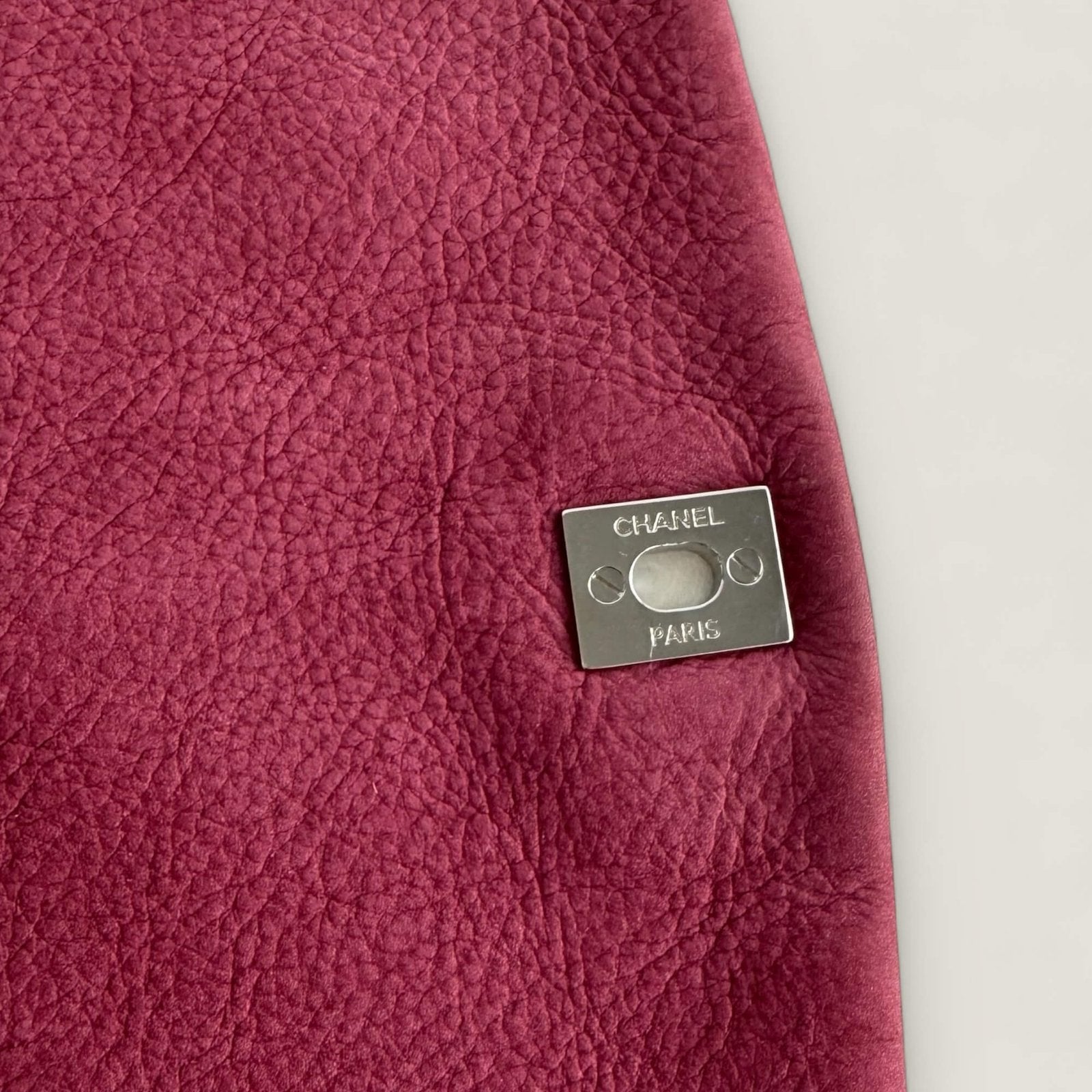 Chanel flap bag roze met zilverkleurige hardware