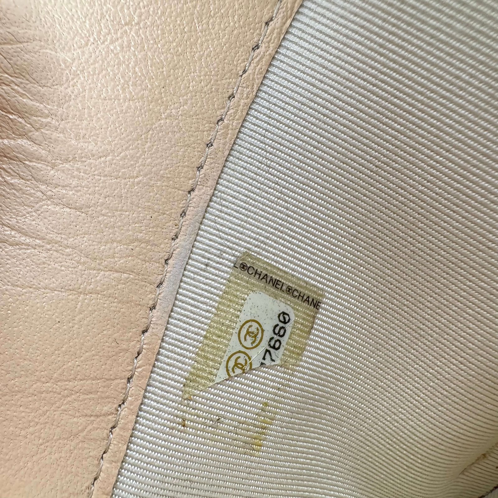 Chanel half serial number