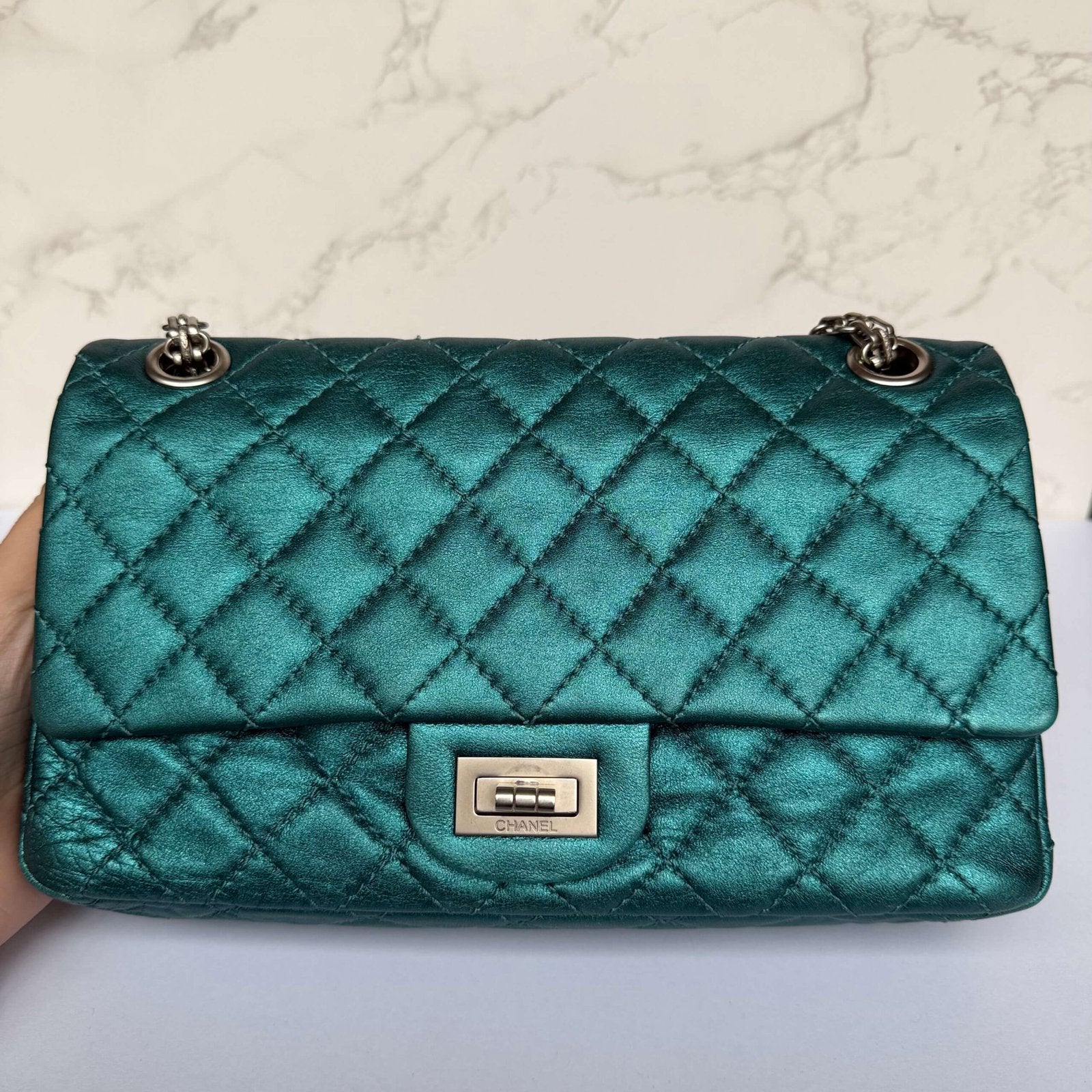 Chanel reissue iconic mademoiselle lock
