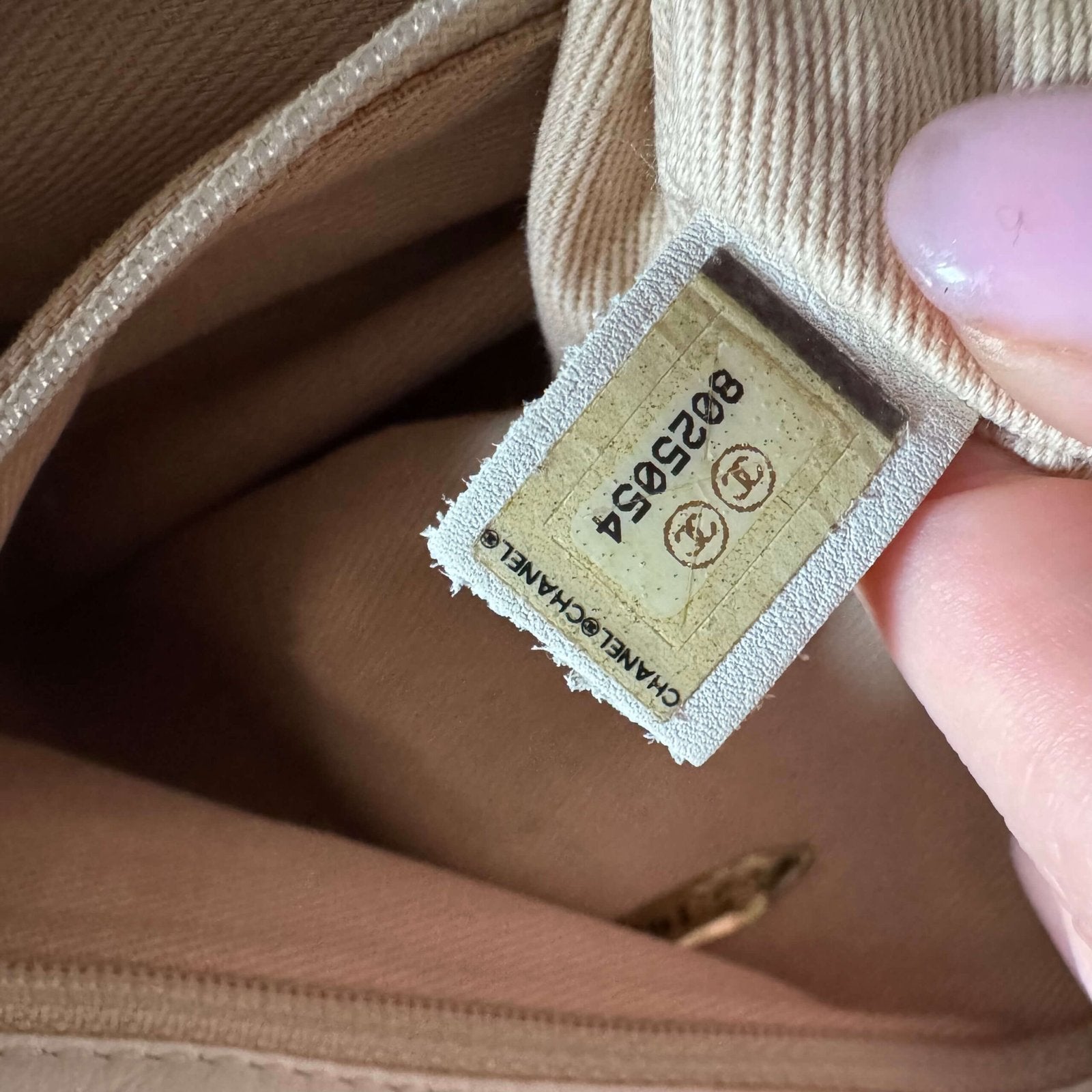 Chanel serienummer authentieke Chanel tas