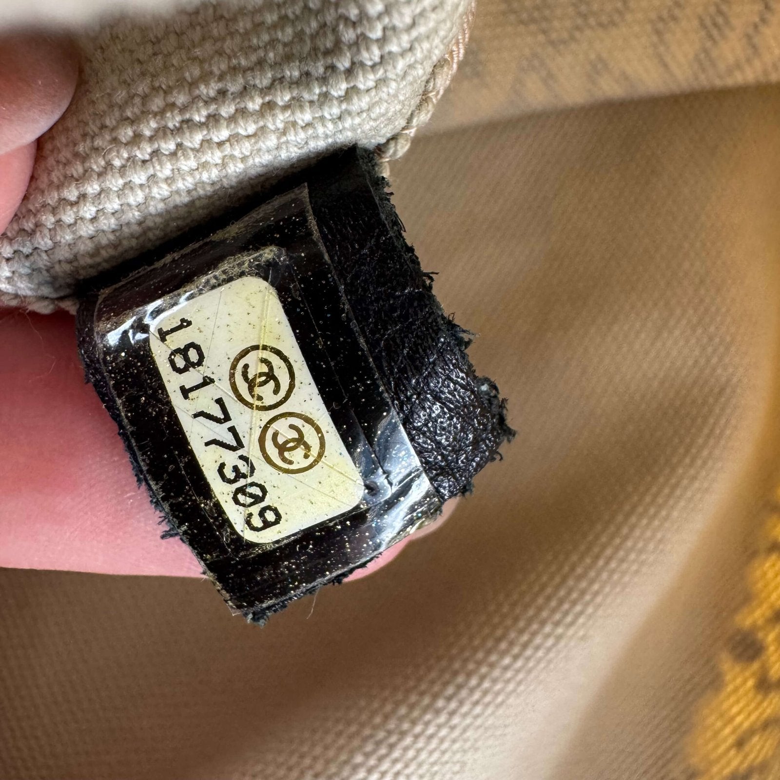 Chanel serienummer authentieke tas 2013