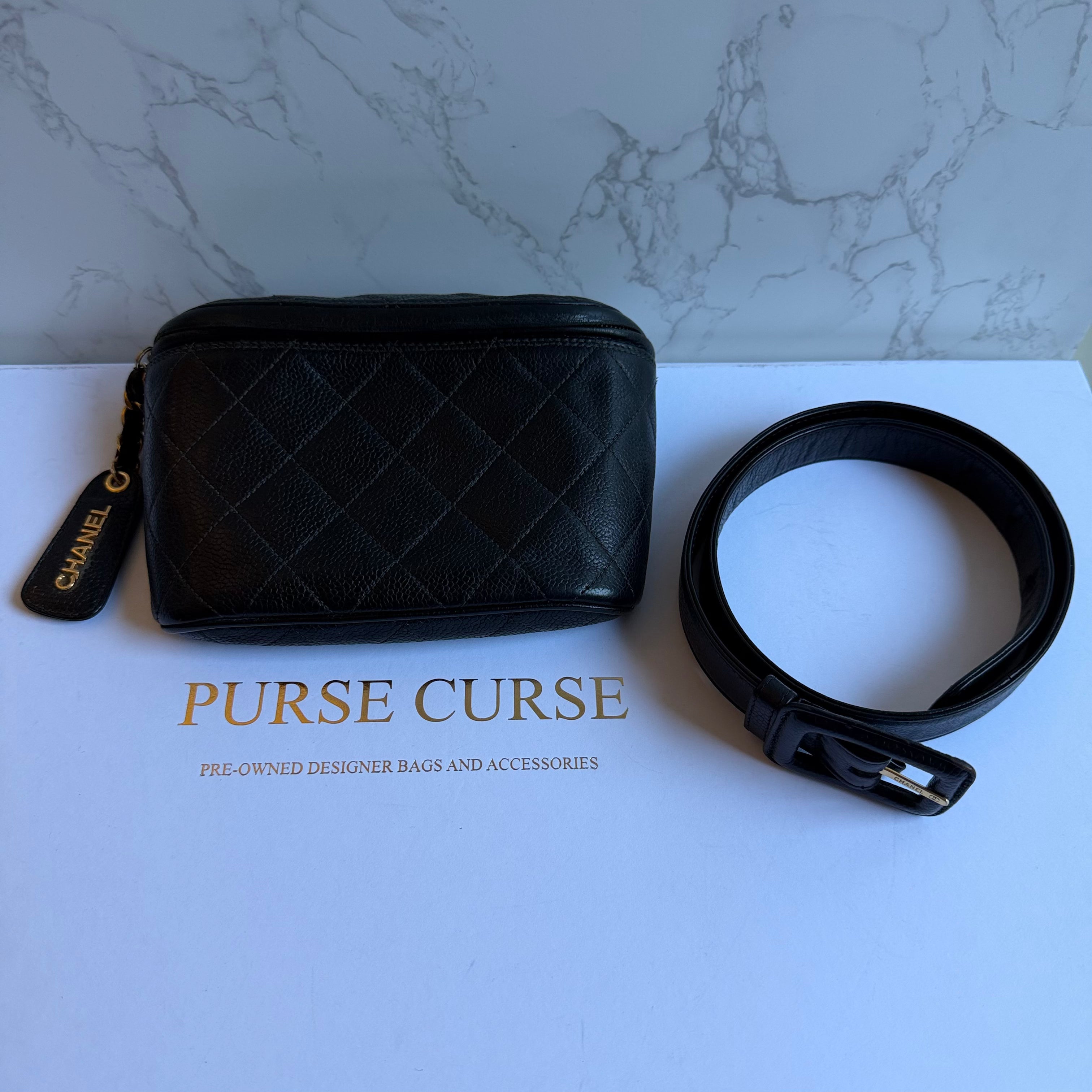 Chanel vintage heuptasje aan riem