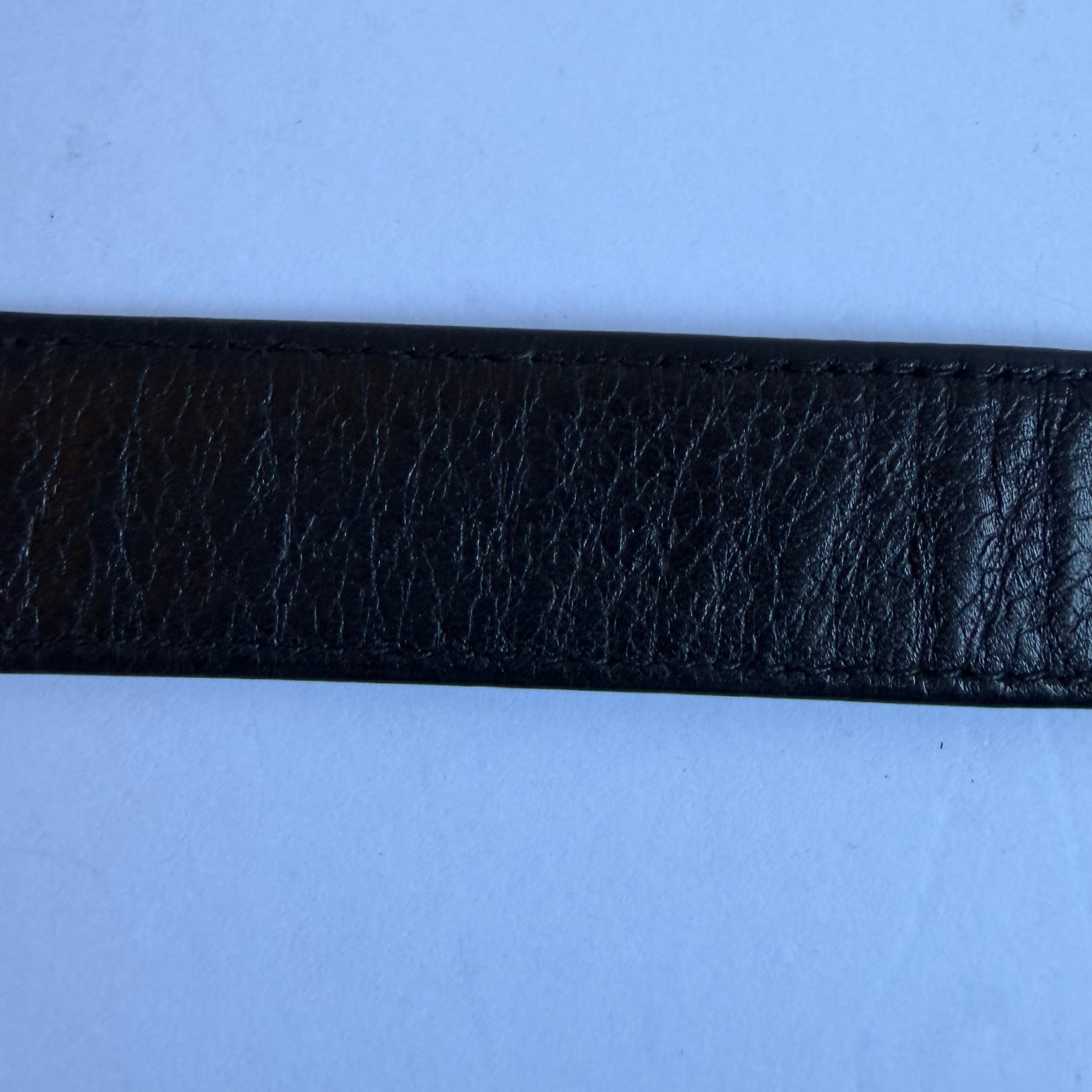 Chanel vintage heuptasje zwart leer