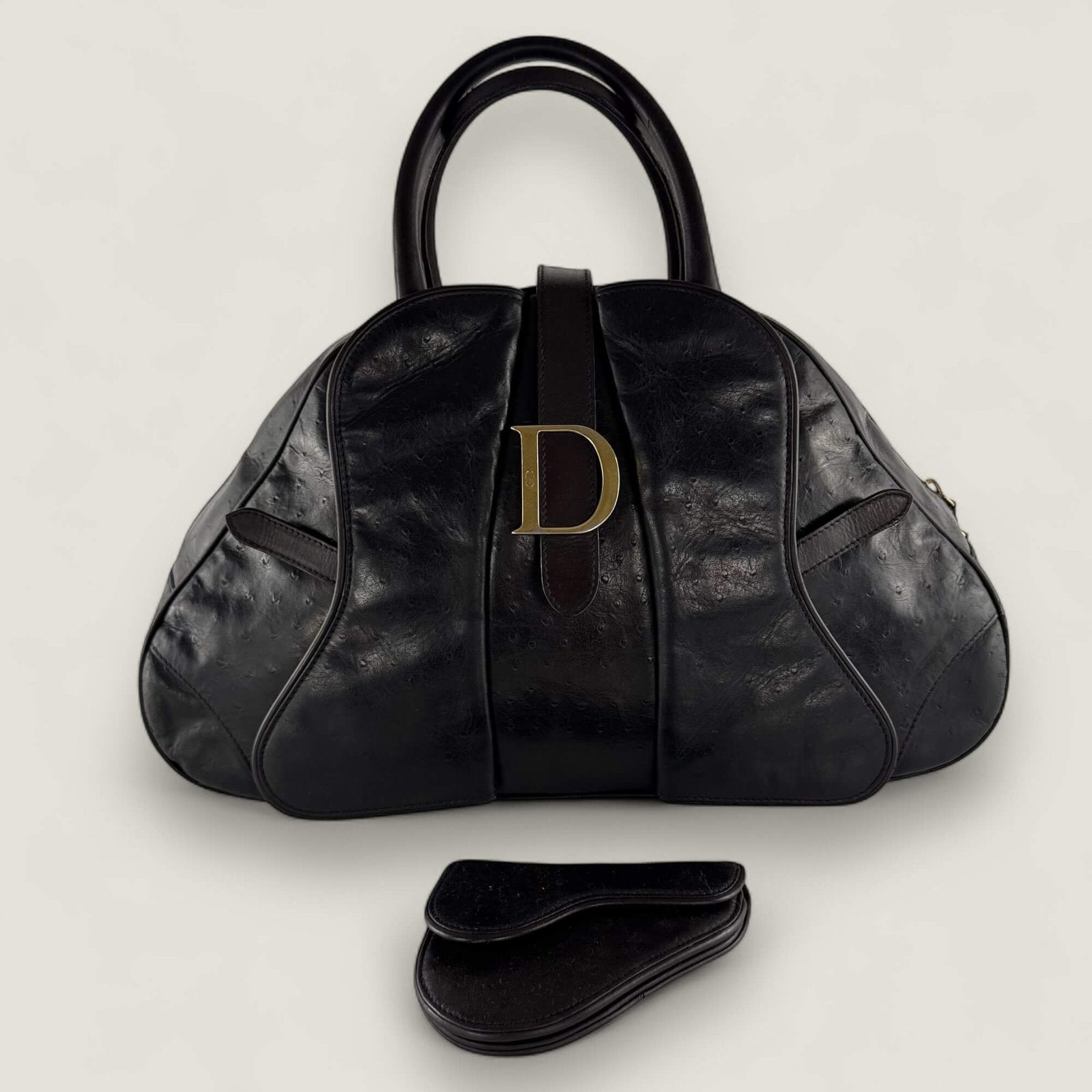 Dior Saddle bowling tas en portemonnee - pre-owned
