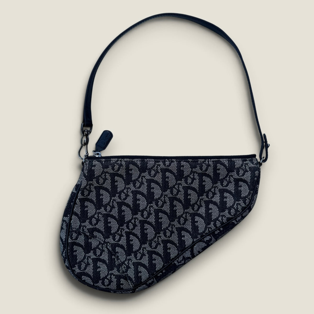 Dior Diorissimo saddle pochette zwart