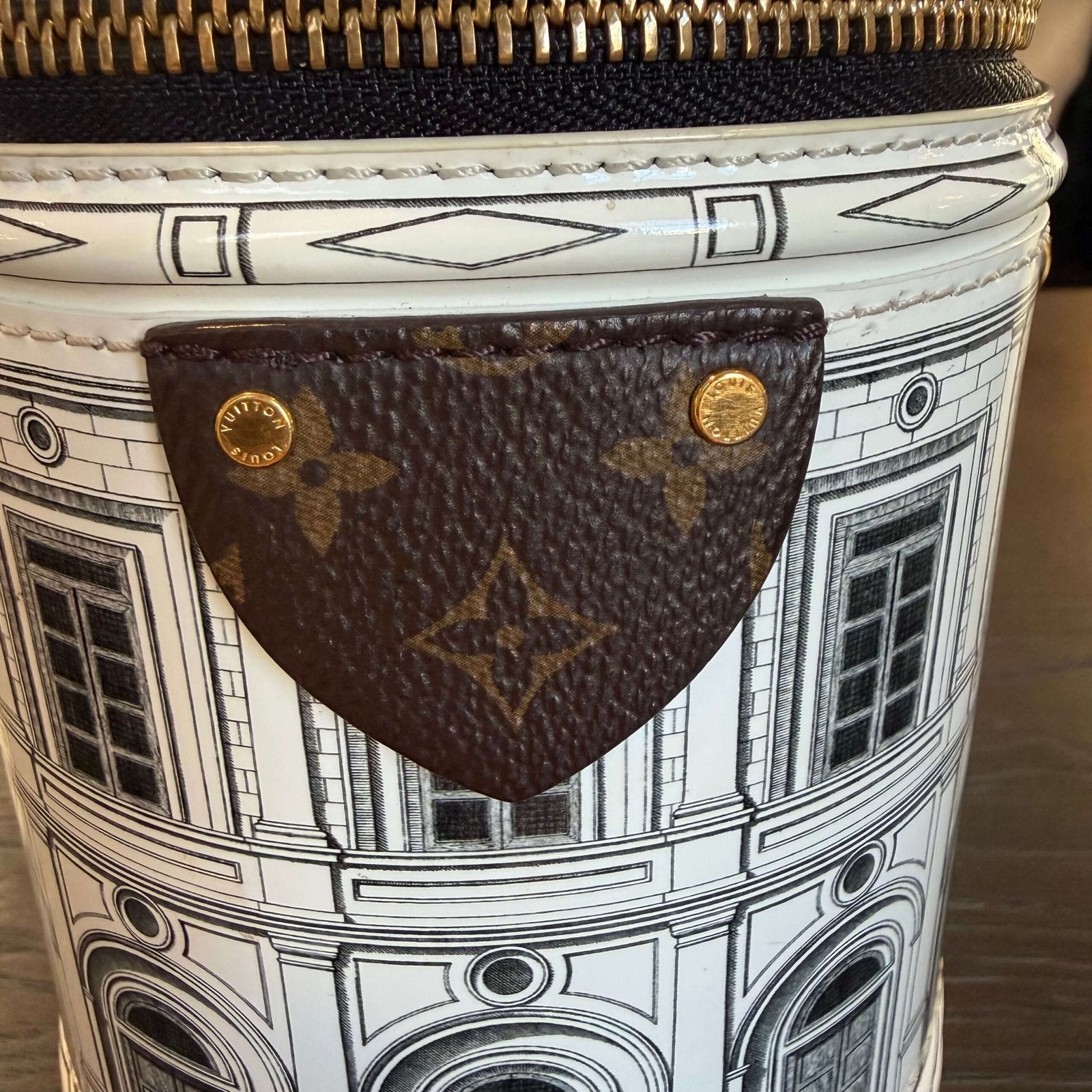 Fornasetti Louis Vuitton Cannes Architettura bag