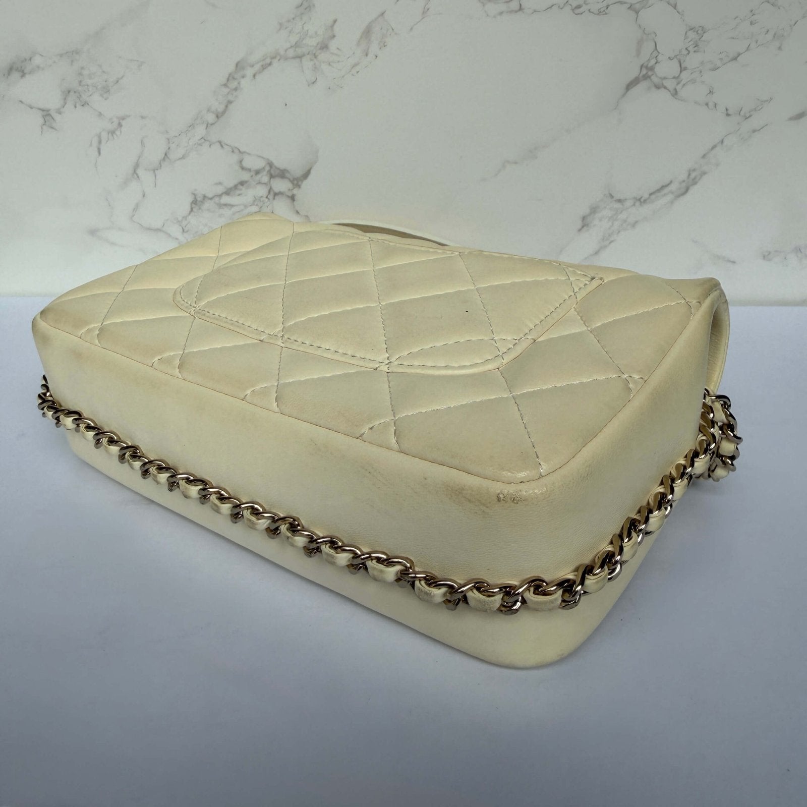 Gebruikerssporen pre-owned Chanel tas