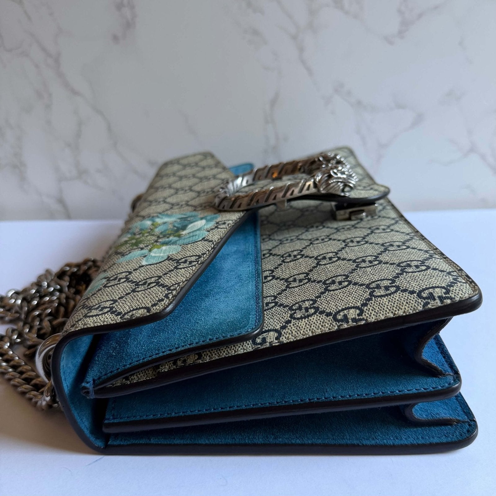 Gucci Dionysus designer tas bloemen