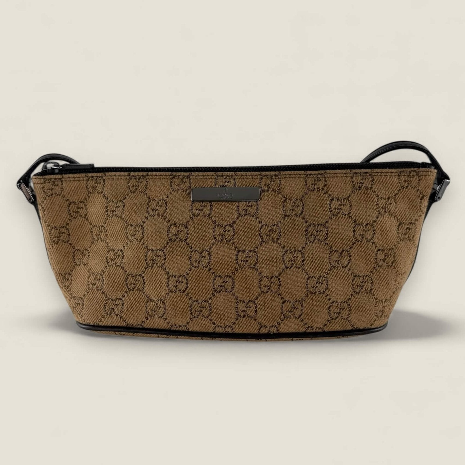 Gucci gg supreme boat bag entrupy certificaat