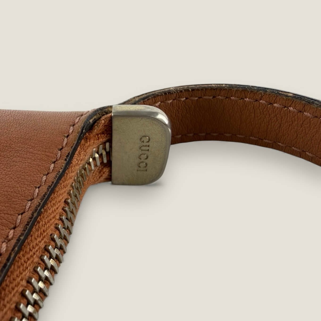 Gucci princy pochette beige bruin detail