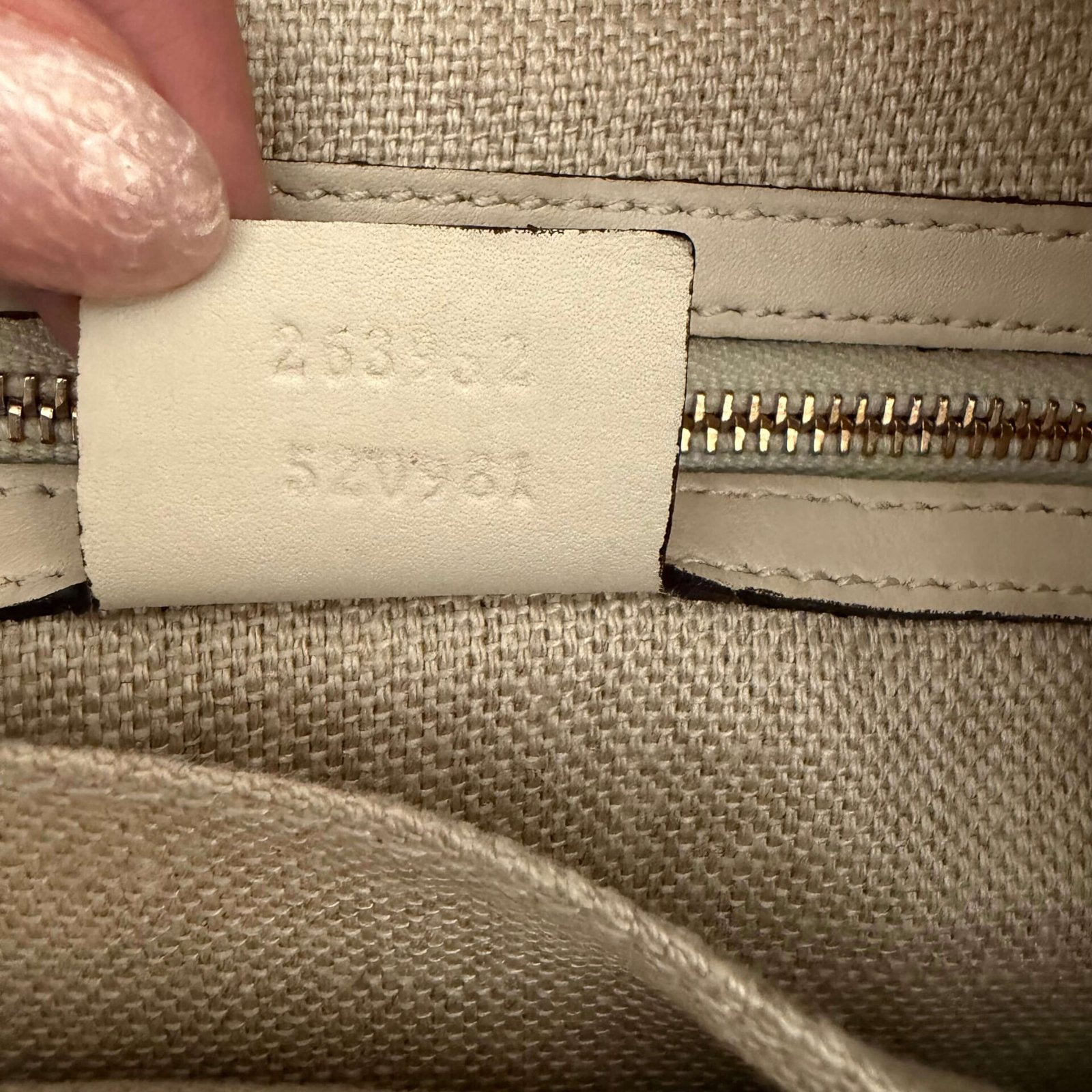 Gucci serial number authentic designer bag
