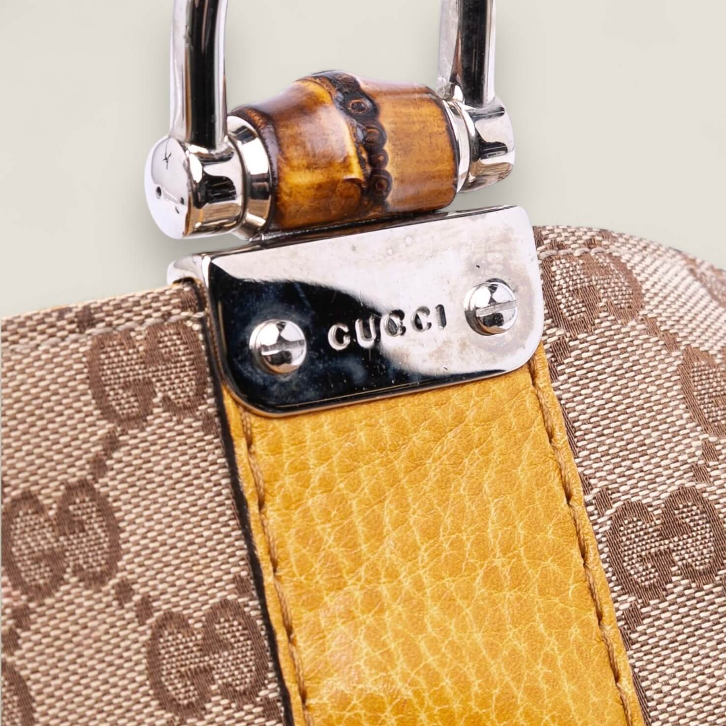 Gucci canvas Bamboo Libeccio