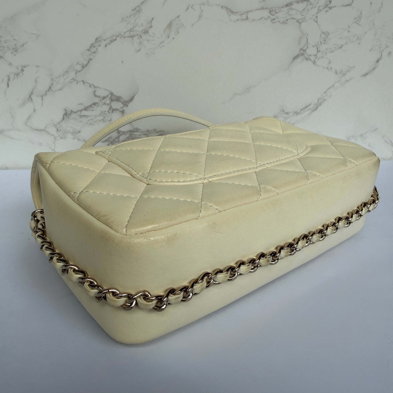 Hoekjes originele Chanel flap bag crossbody