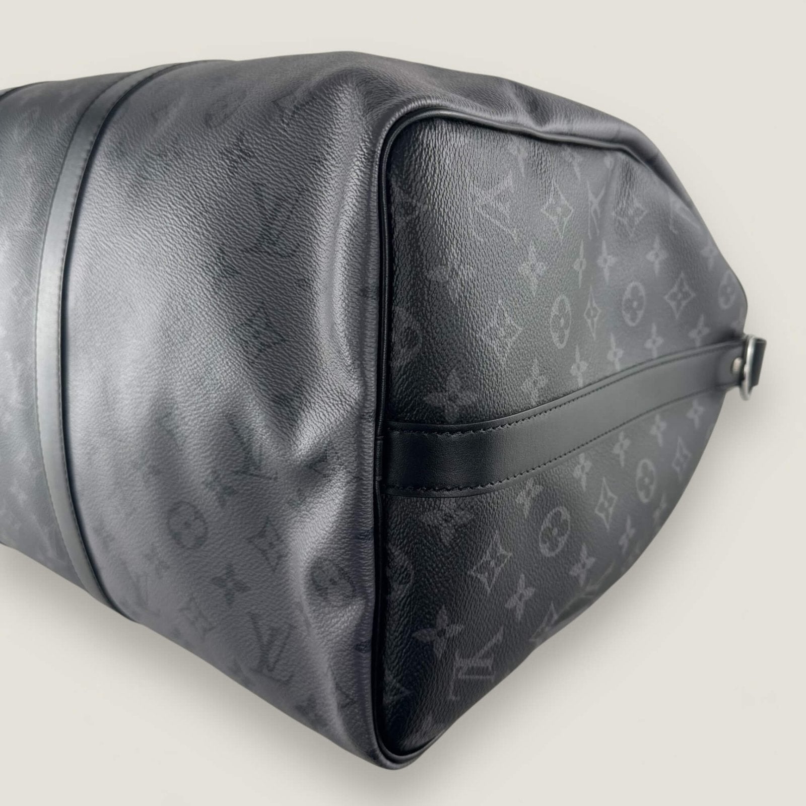Corners pre-owned Louis Vuitton Keepall 50 grey monogram canvas