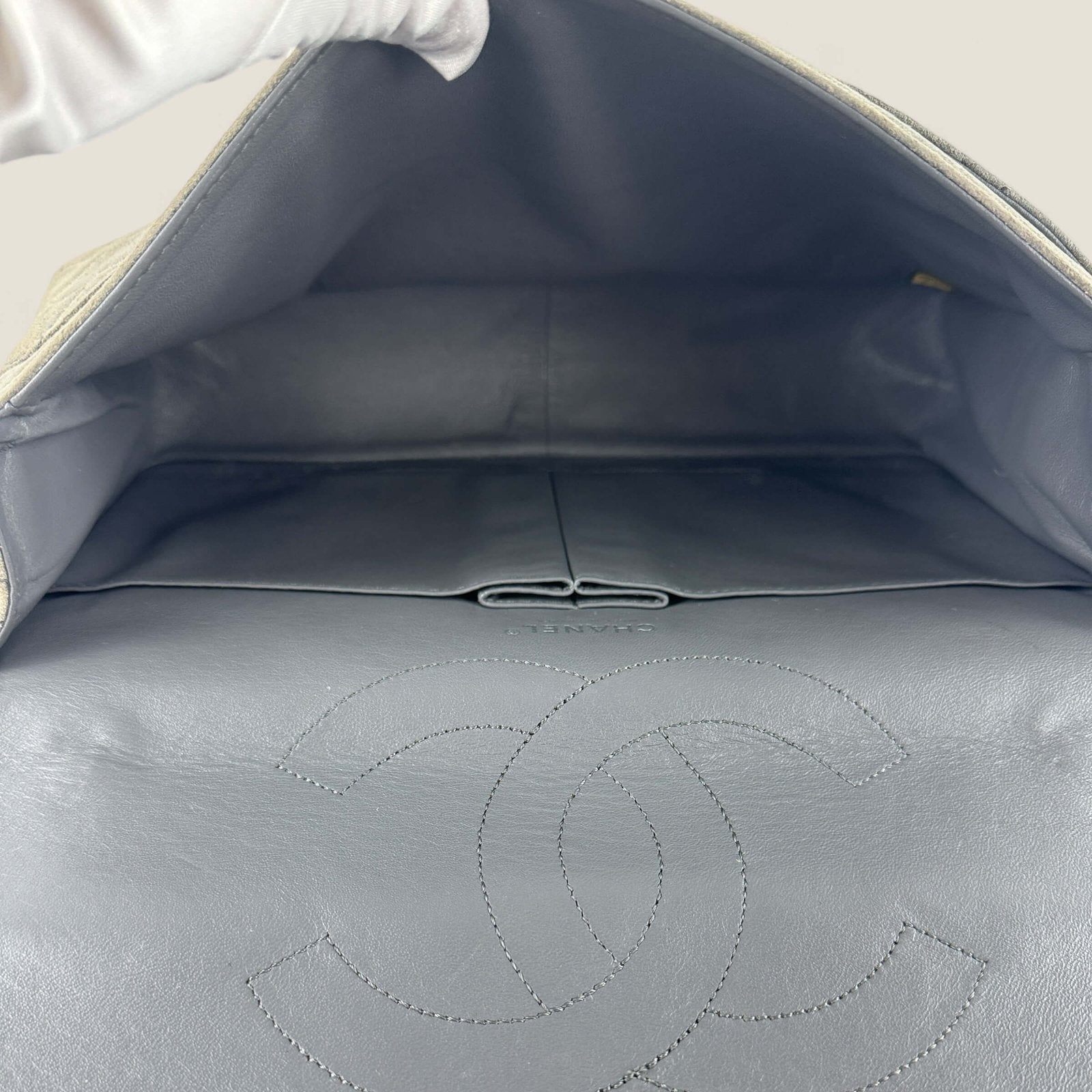 Inside preloved Chanel bag 2005-2006