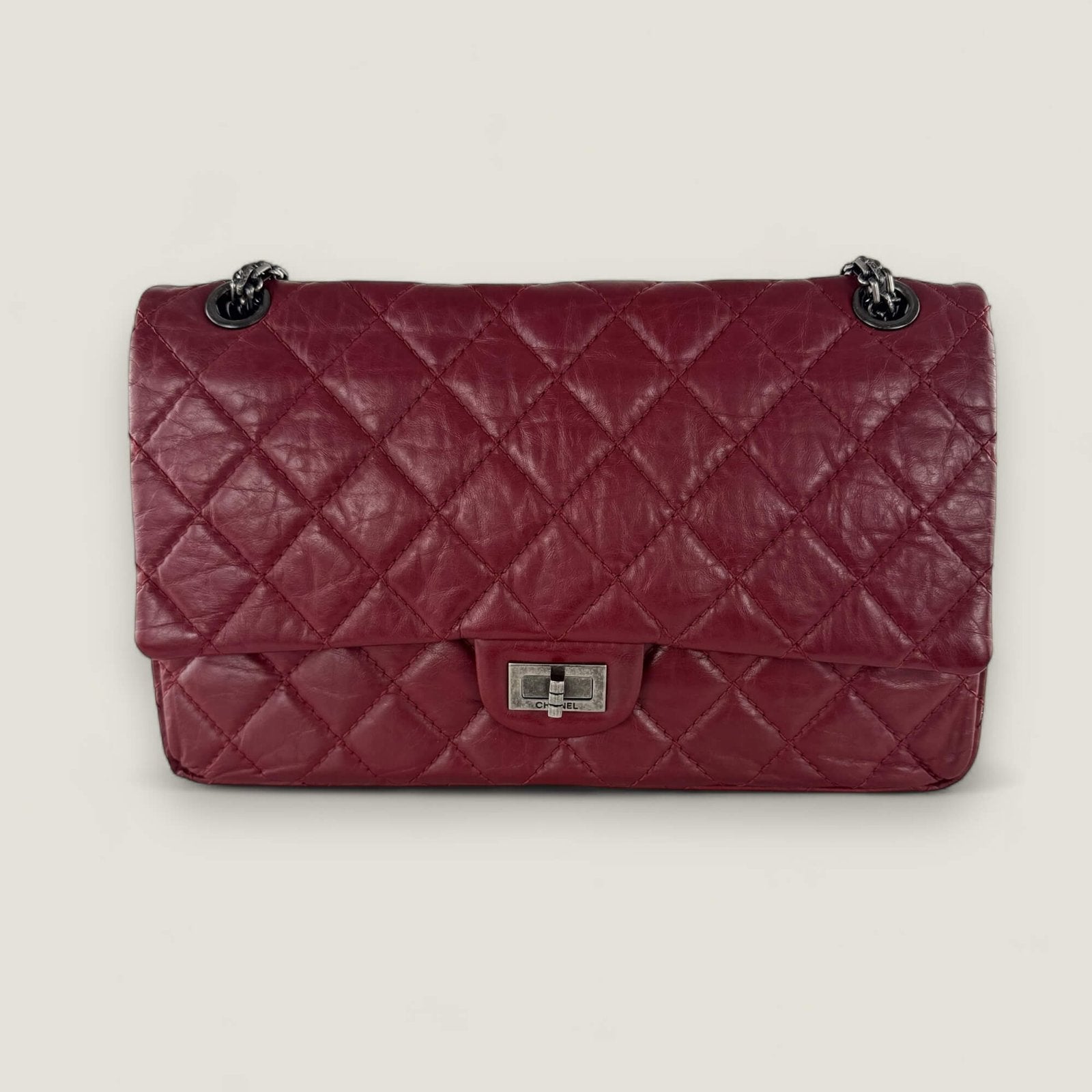 Klassieke Chanel medium flap schoudertas