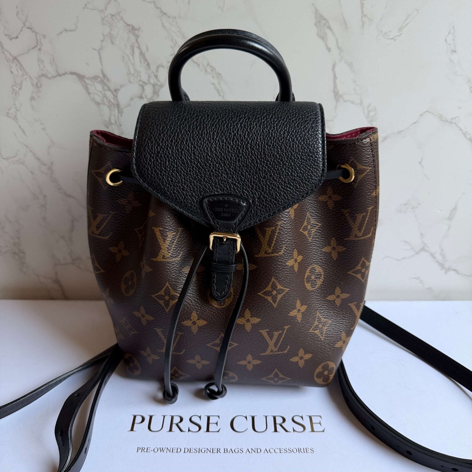 Louis Vuitton Montsouris BB backpack monogram