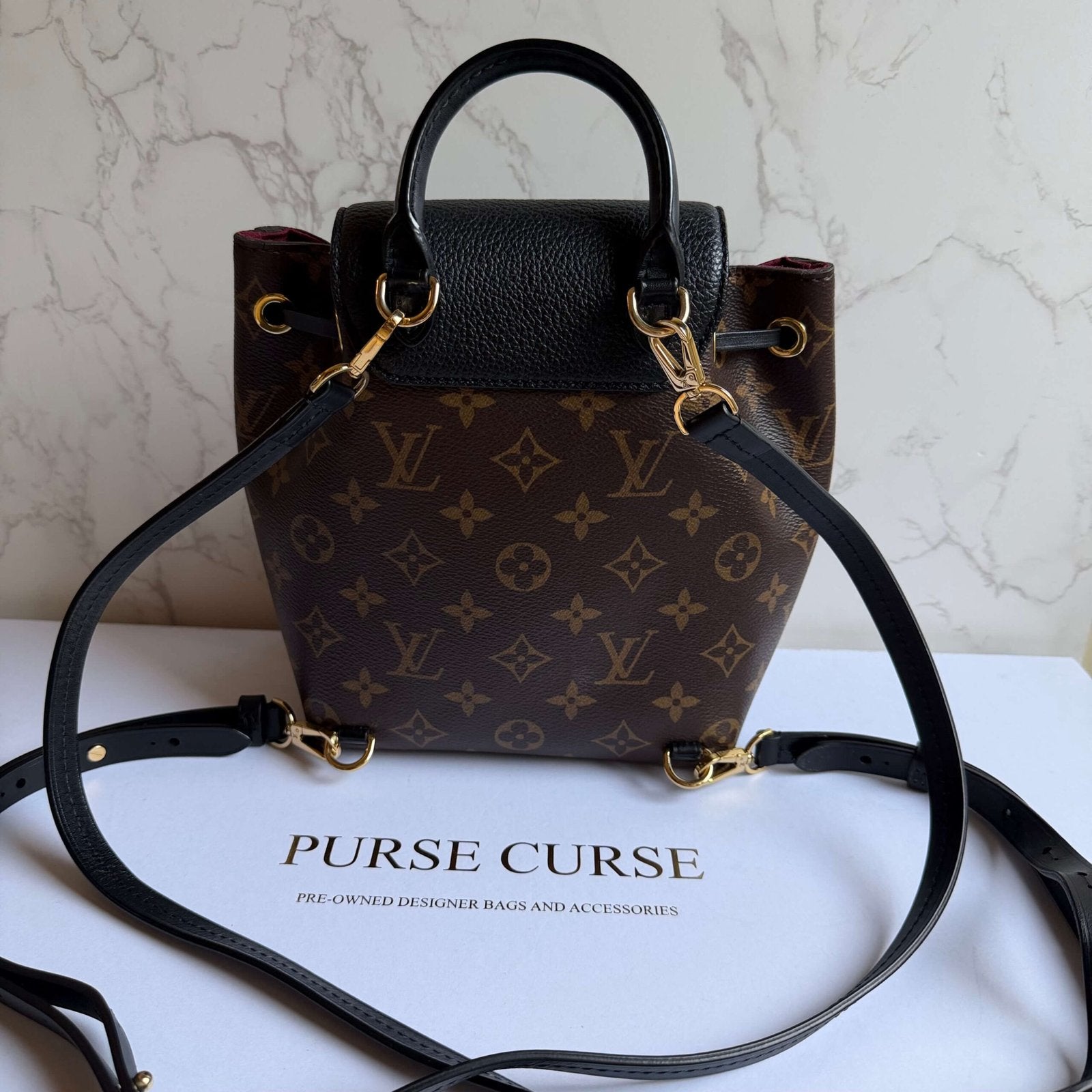 Louis Vuitton Montsouris BB monogram backpack