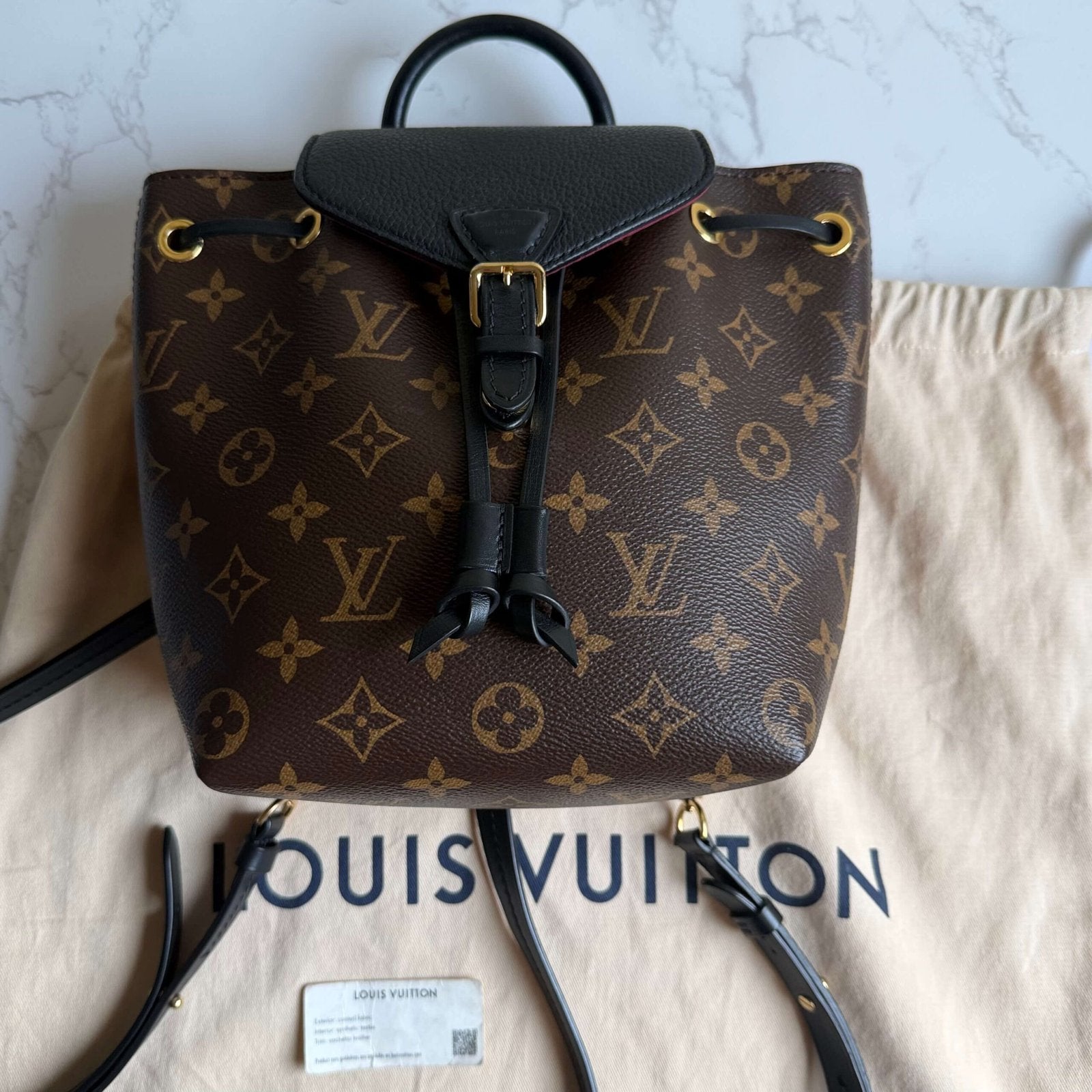 Louis Vuitton Montsouris BB backpack authentic Louis Vuitton