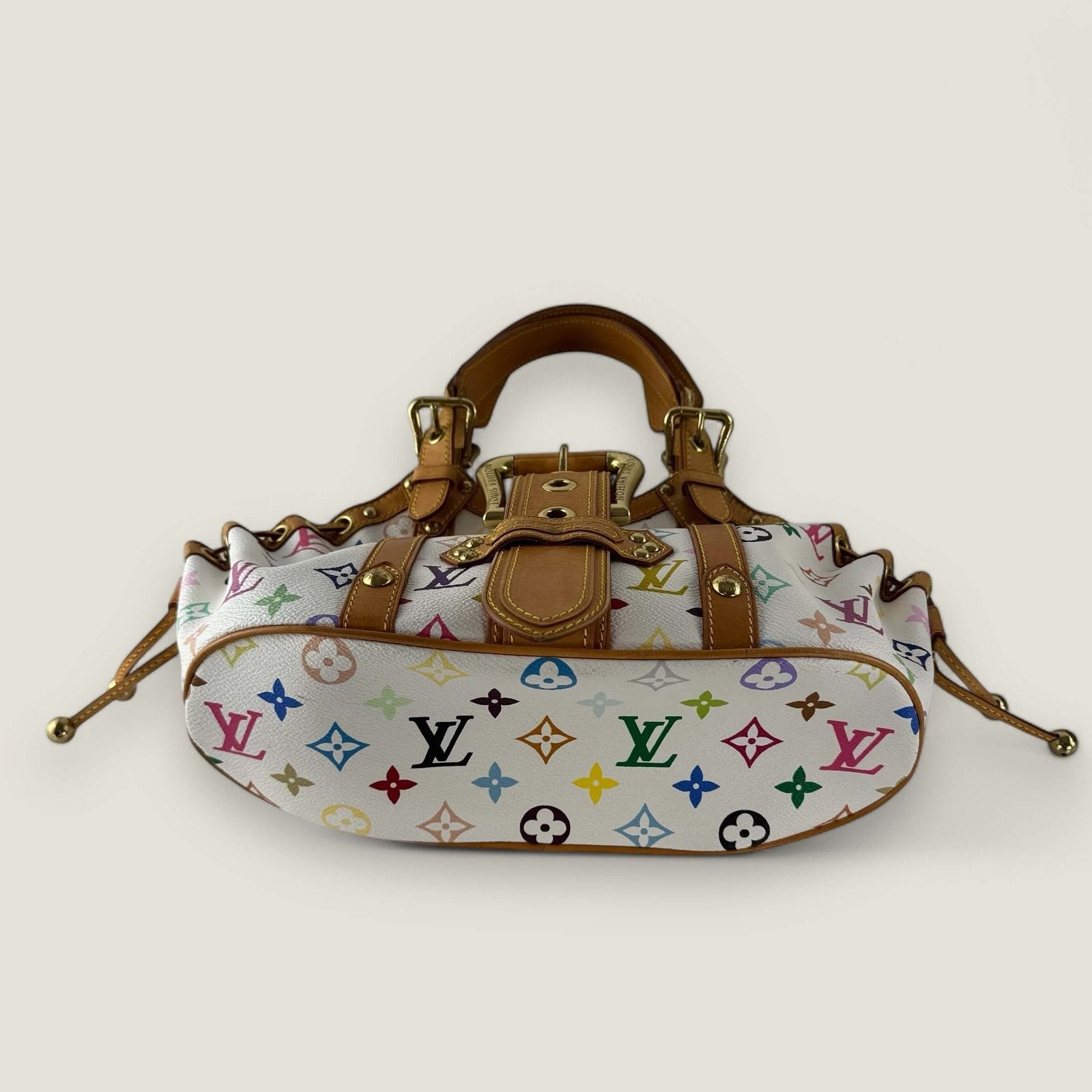 Louis Vuitton Murakami multicolor white monogram canvas