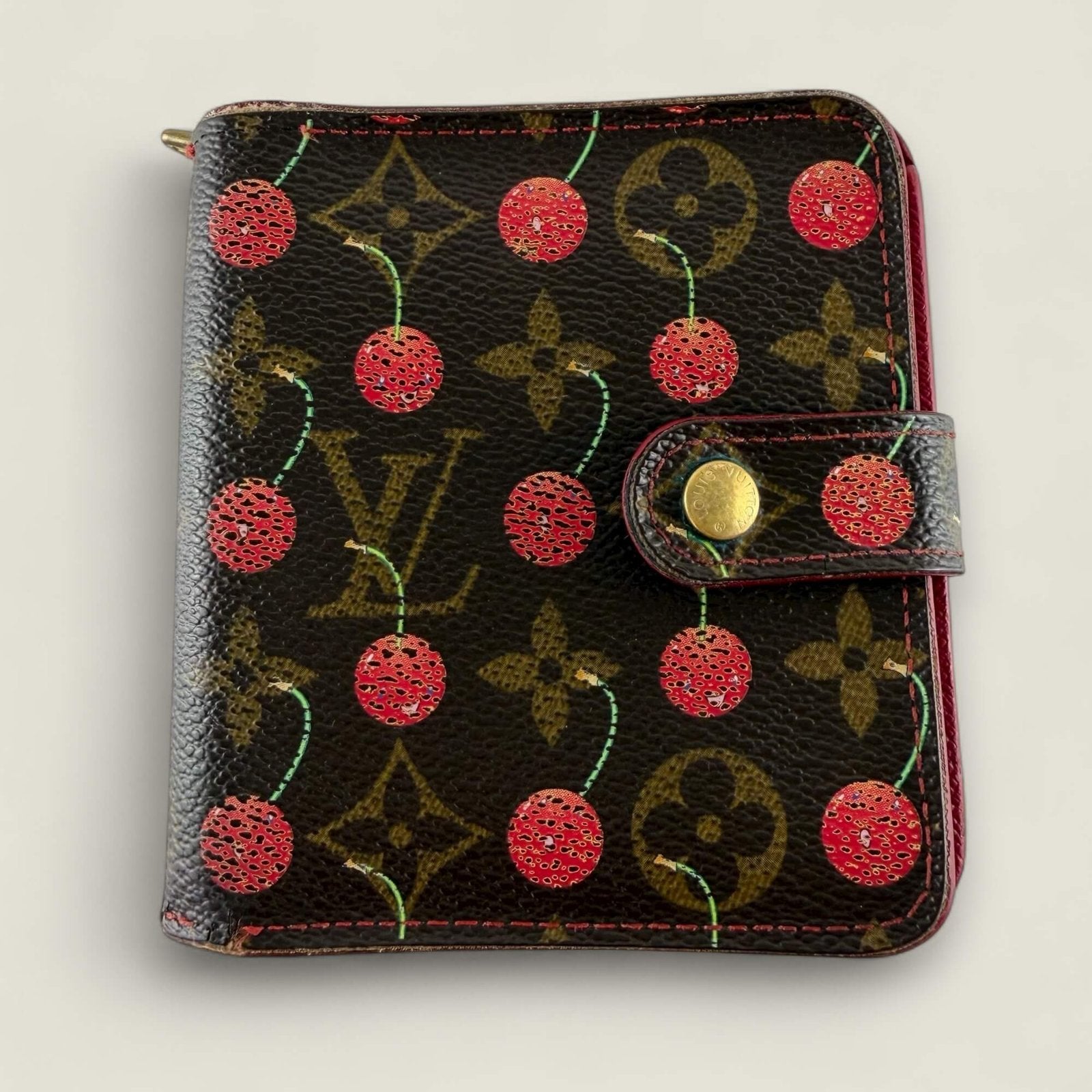Louis Vuitton Takashi Murakami Cherry portemonnee
