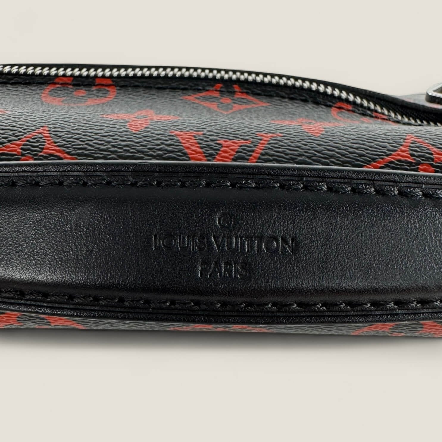 Louis Vuitton leather stamp original bag